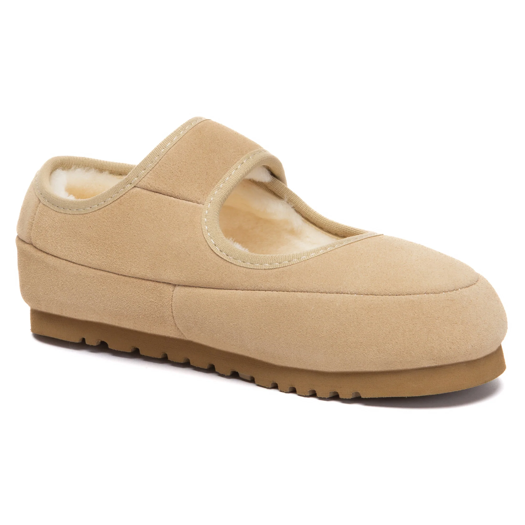 Kids Adjustable Strap Mary Jane UGG Slippers - Image 8