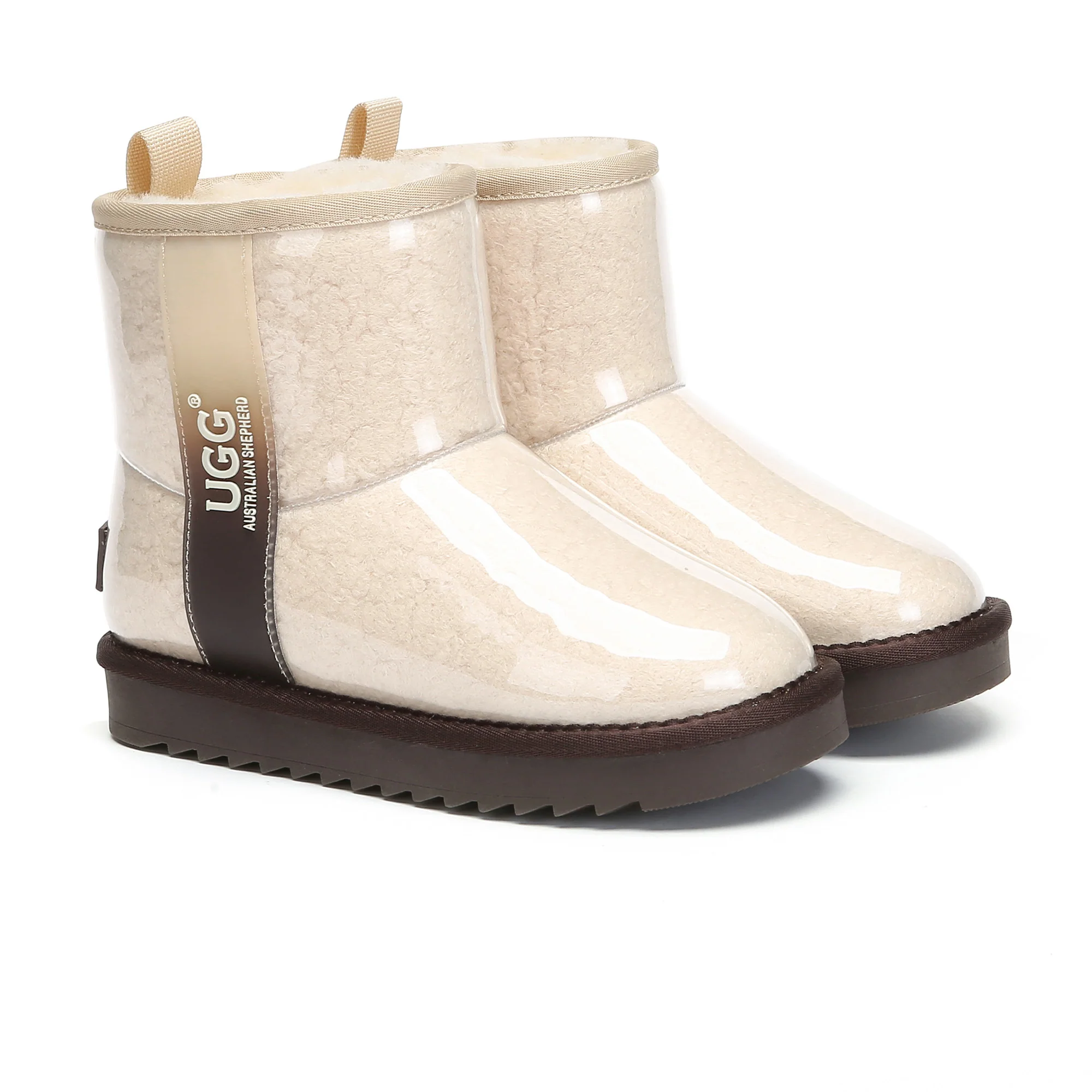 Kids Coated Neo UGG Rain Boots - Image 4