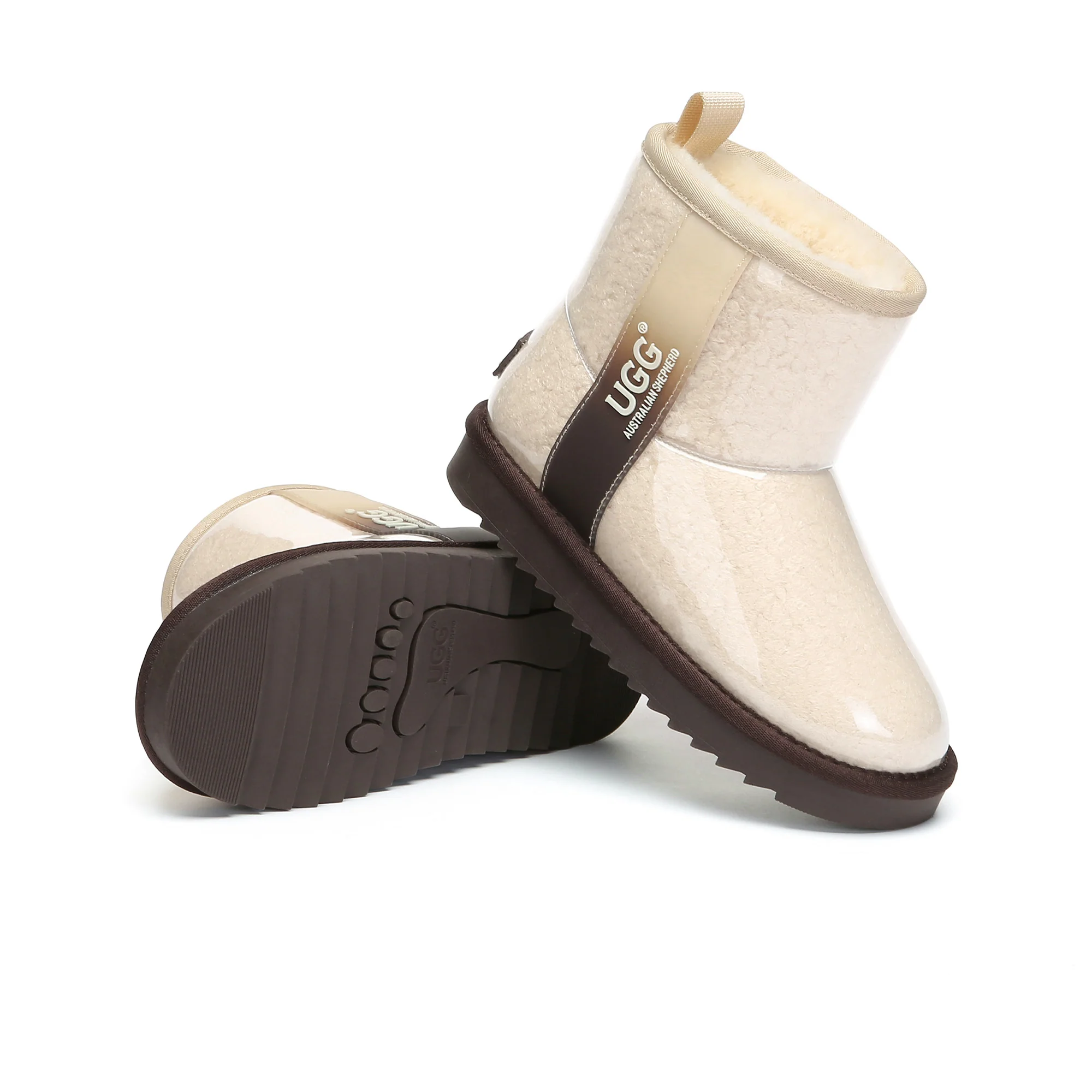 Kids Coated Neo UGG Rain Boots - Image 5