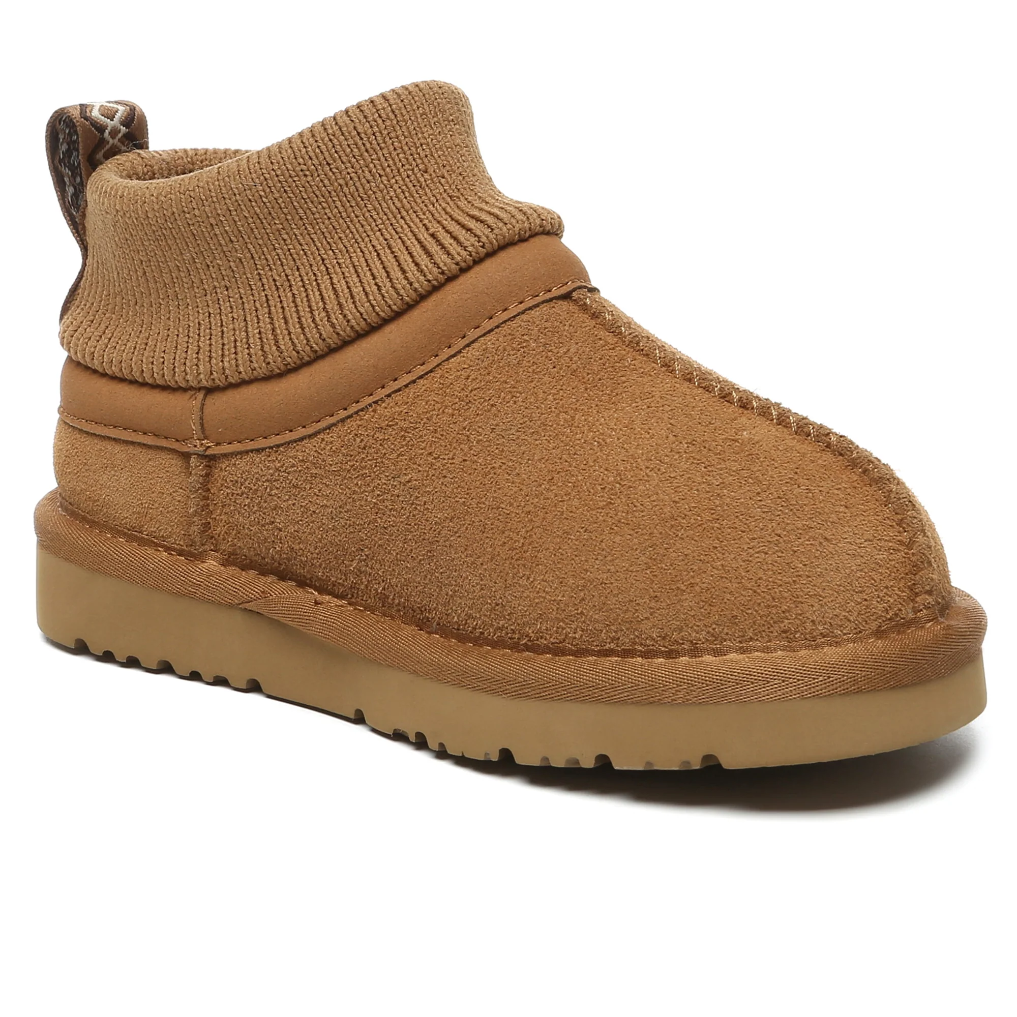 Kids Knit UGG Ankle Slippers - Image 2