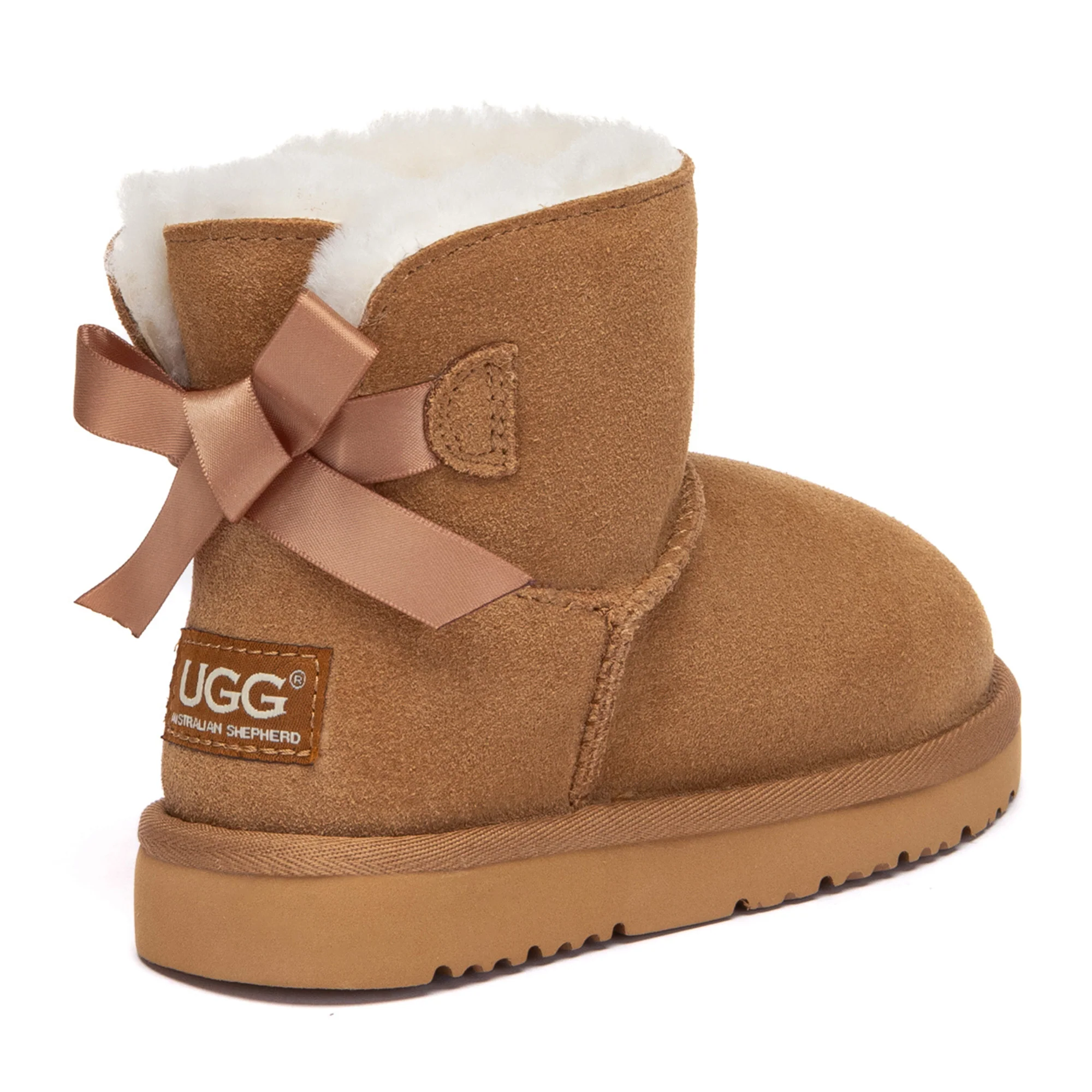 Kids Mini Classic Back Bow UGG Boots - Image 2