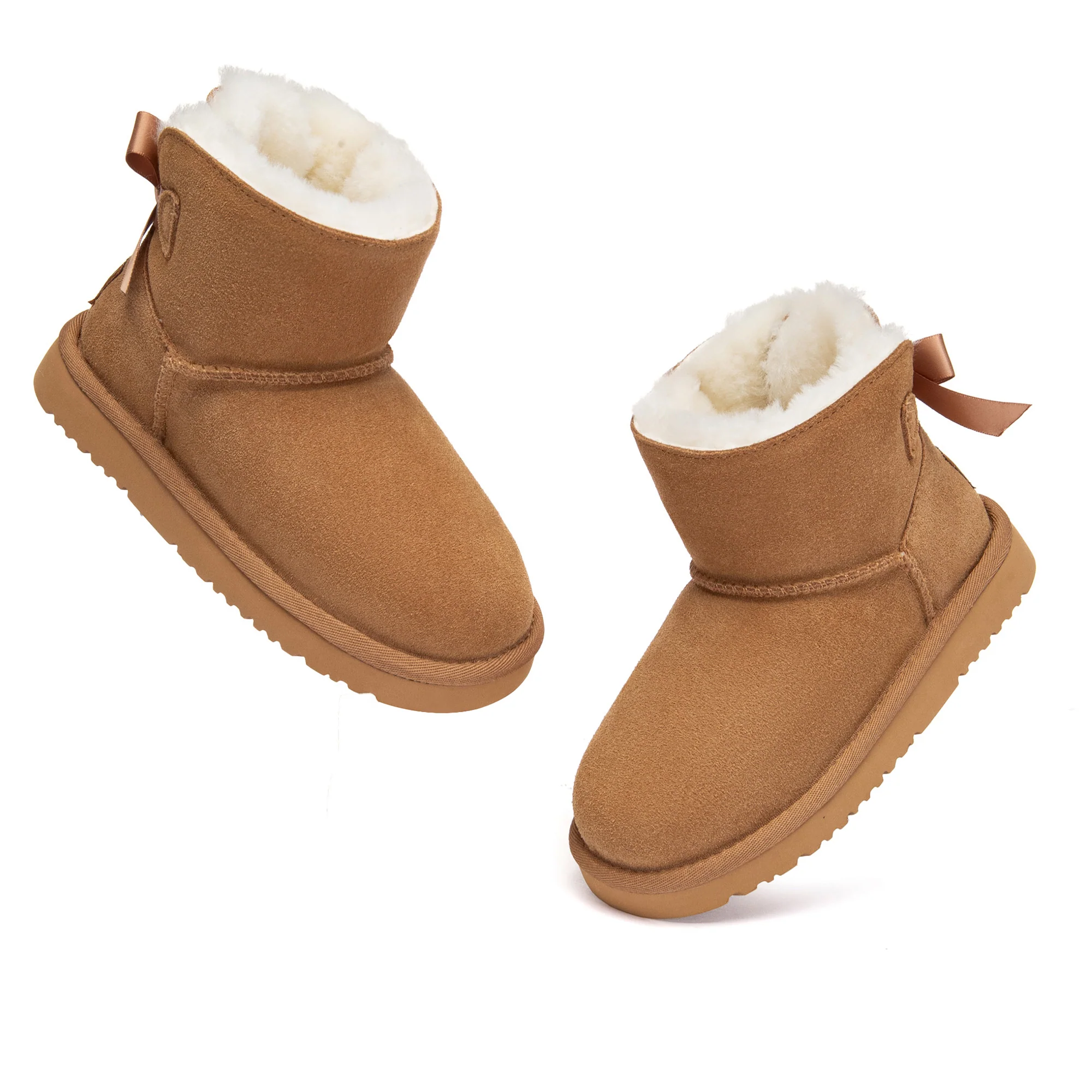 Kids Mini Classic Back Bow UGG Boots - Image 4