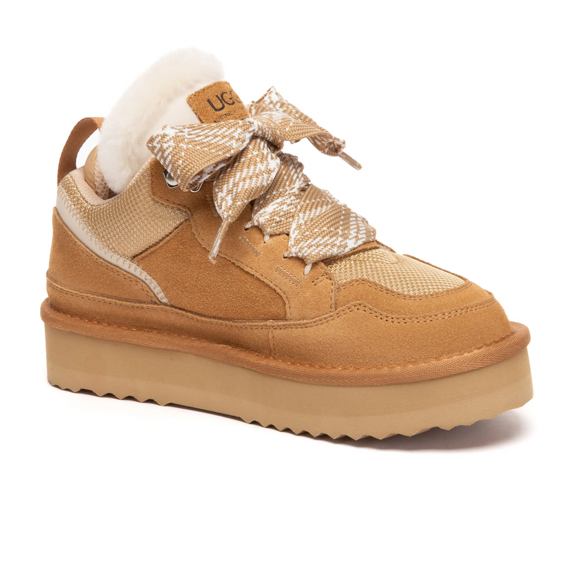 Kids Parker Lace Up Shoe UGG Platform - Image 3