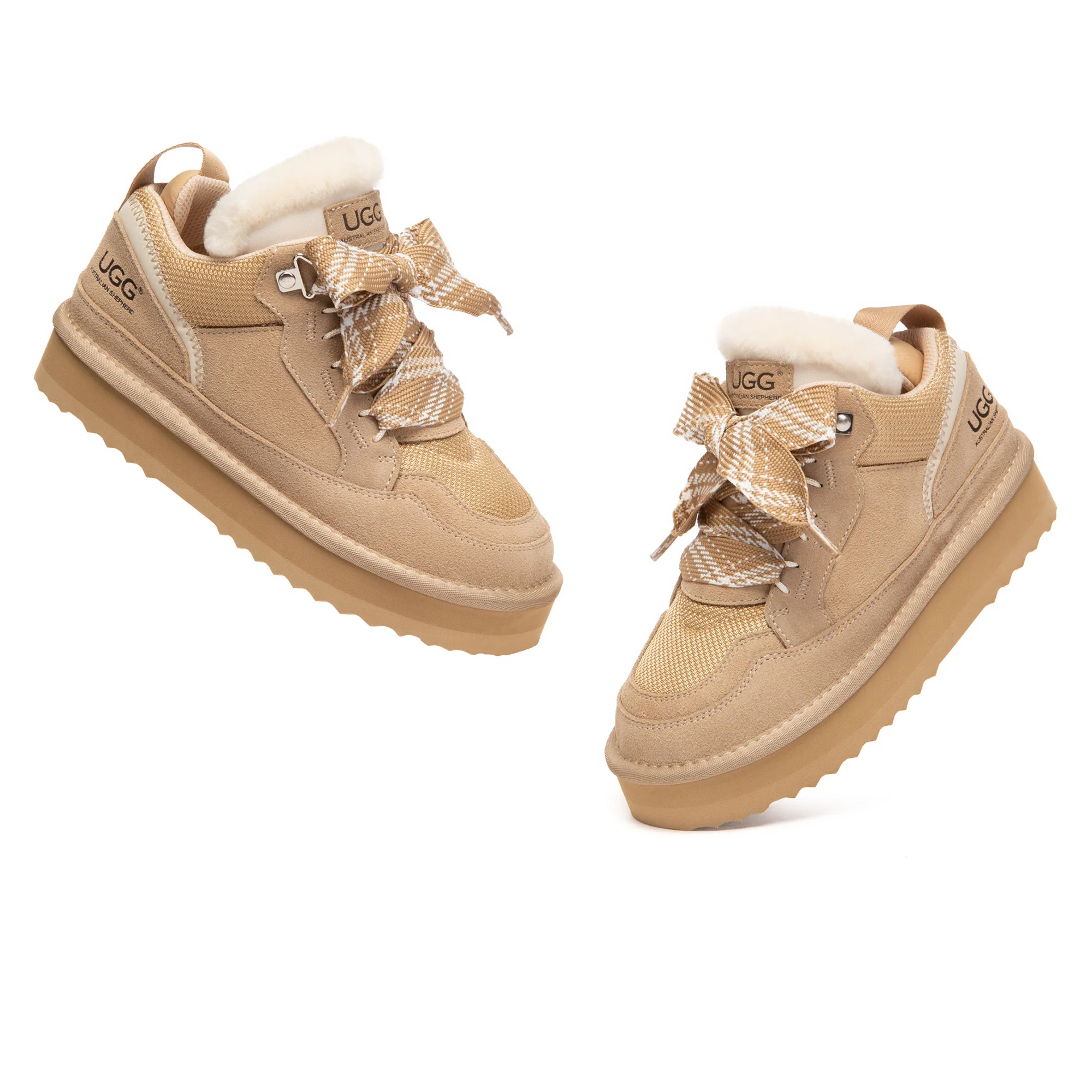 Kids Parker Lace Up Shoe UGG Platform - Image 9