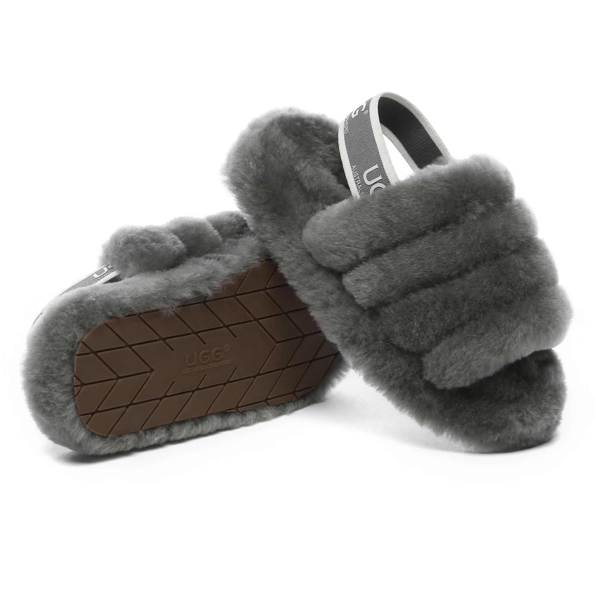 Kids Slingback UGG Slippers - Image 10