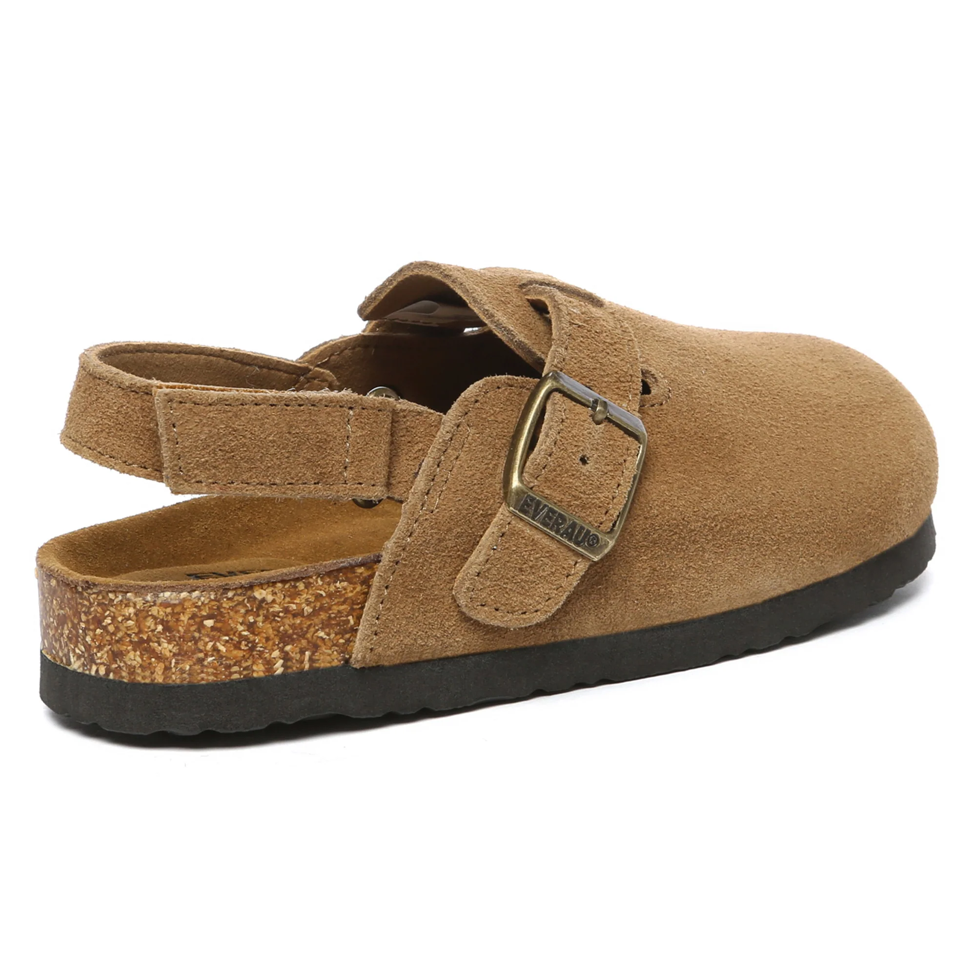 Kids Suede Slingback Clogs - Image 2