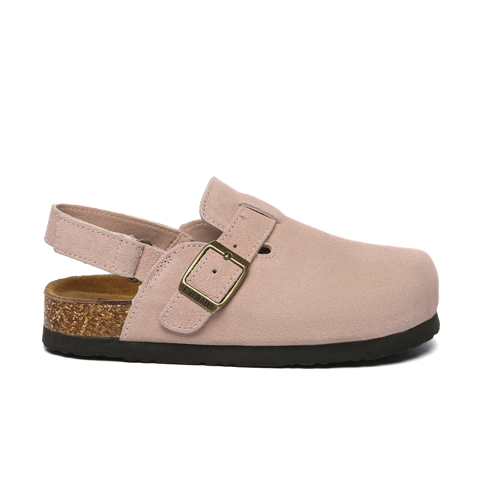 Kids Suede Slingback Clogs - Image 6