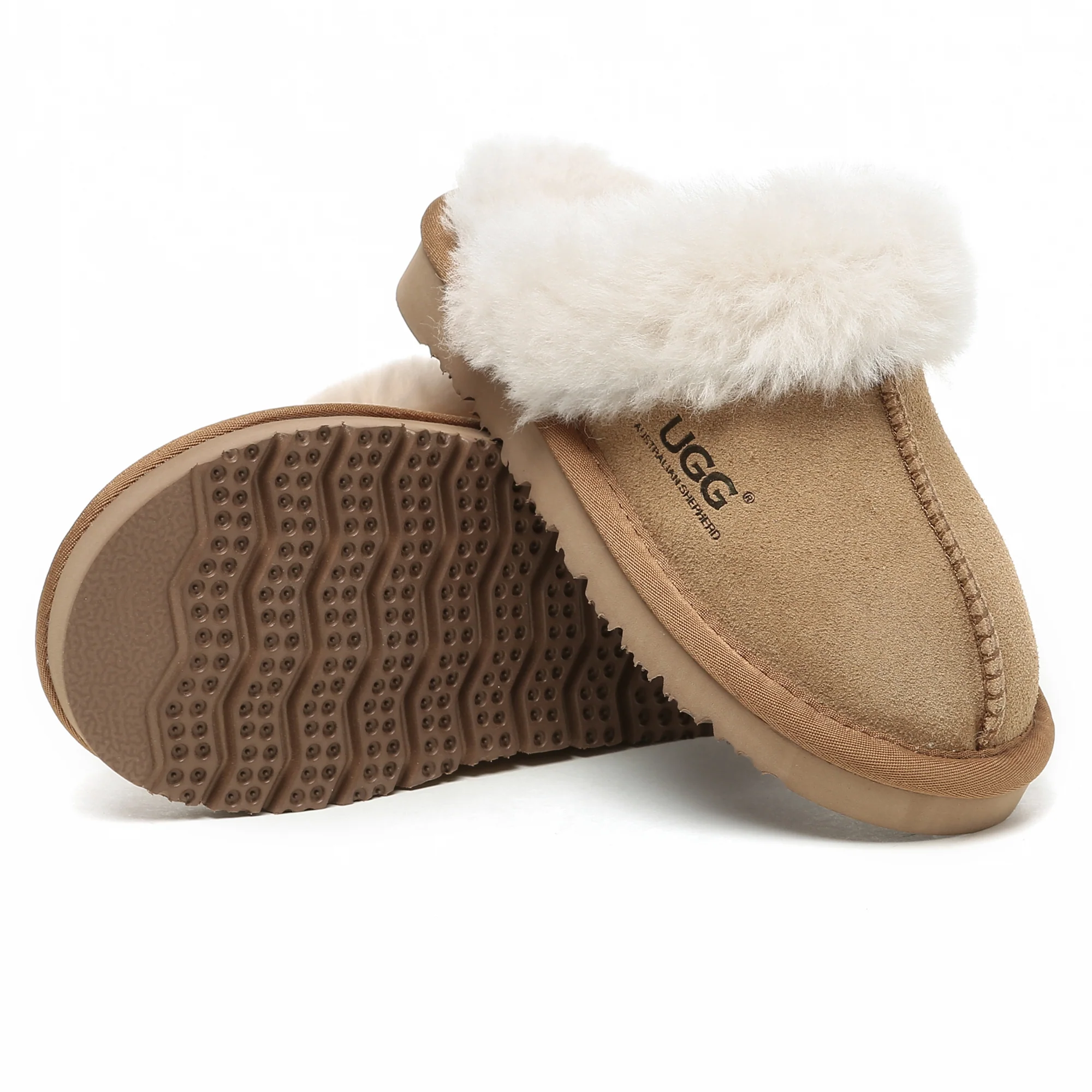 Kids Ultra Comfort Sole UGG Slippers - Image 5
