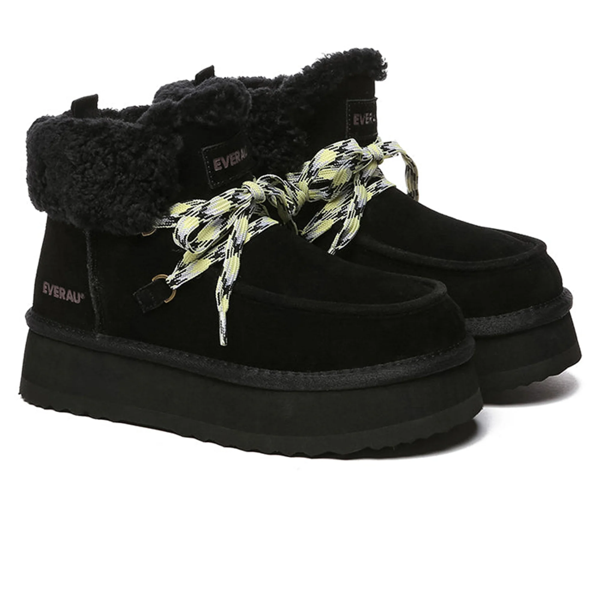 Lace-up Ankle Platform UGG Boots - Image 10