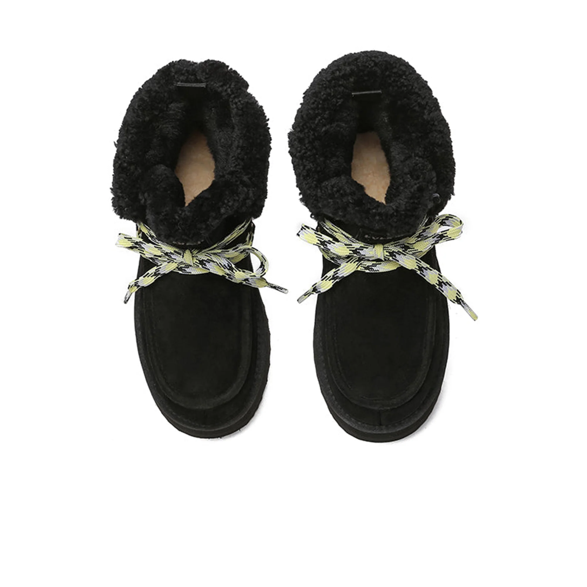 Lace-up Ankle Platform UGG Boots - Image 11