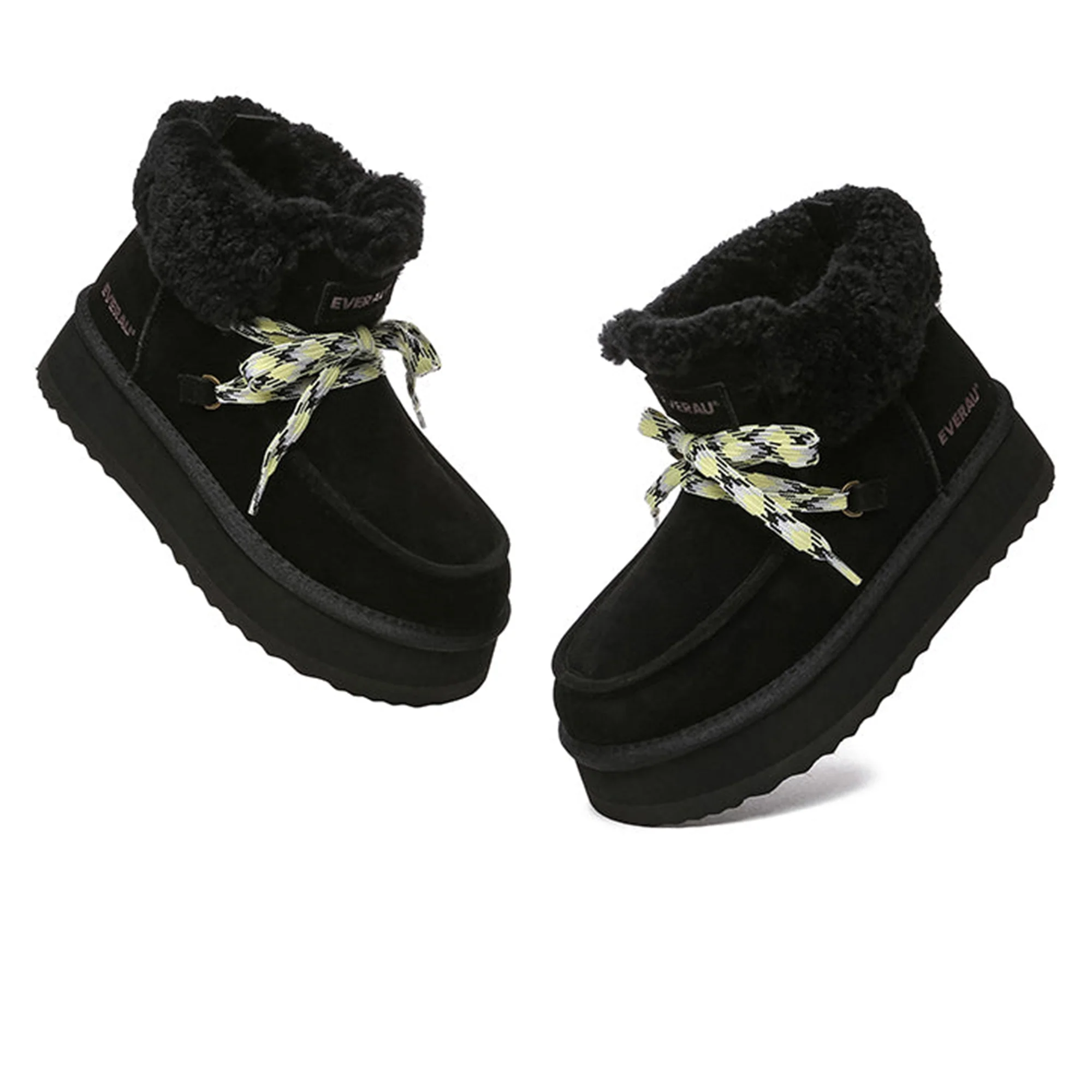 Lace-up Ankle Platform UGG Boots - Image 12