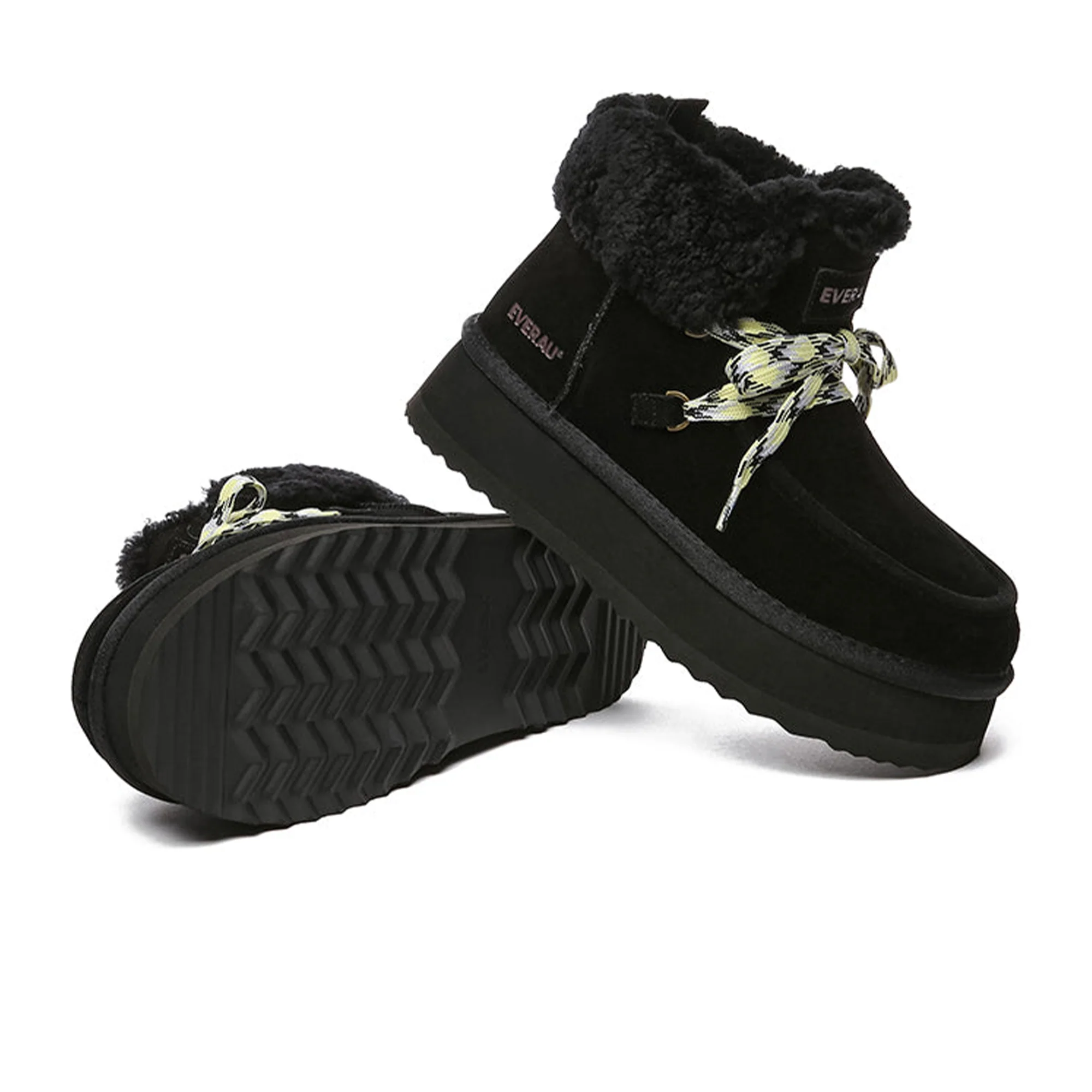 Lace-up Ankle Platform UGG Boots - Image 14