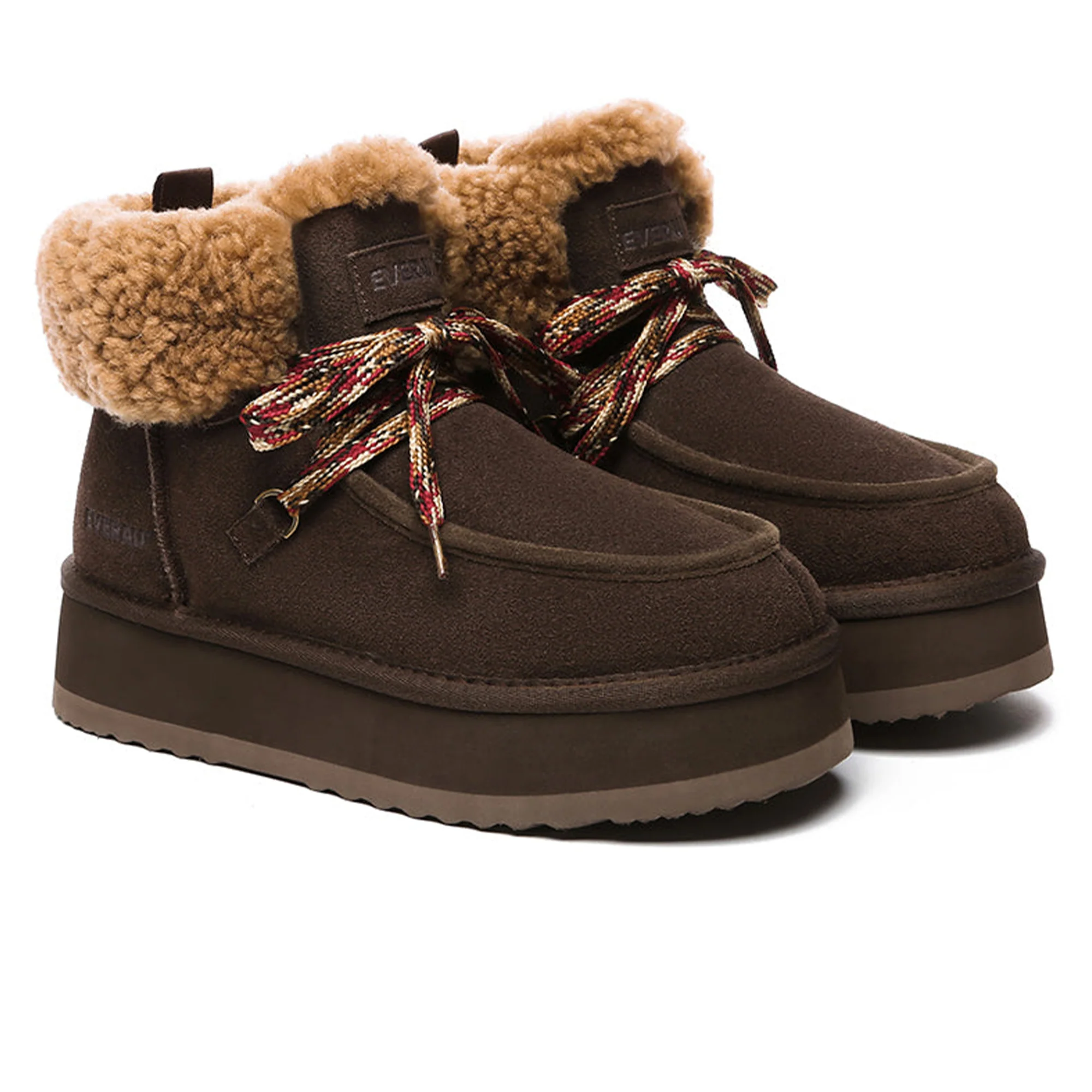 Lace-up Ankle Platform UGG Boots - Image 5