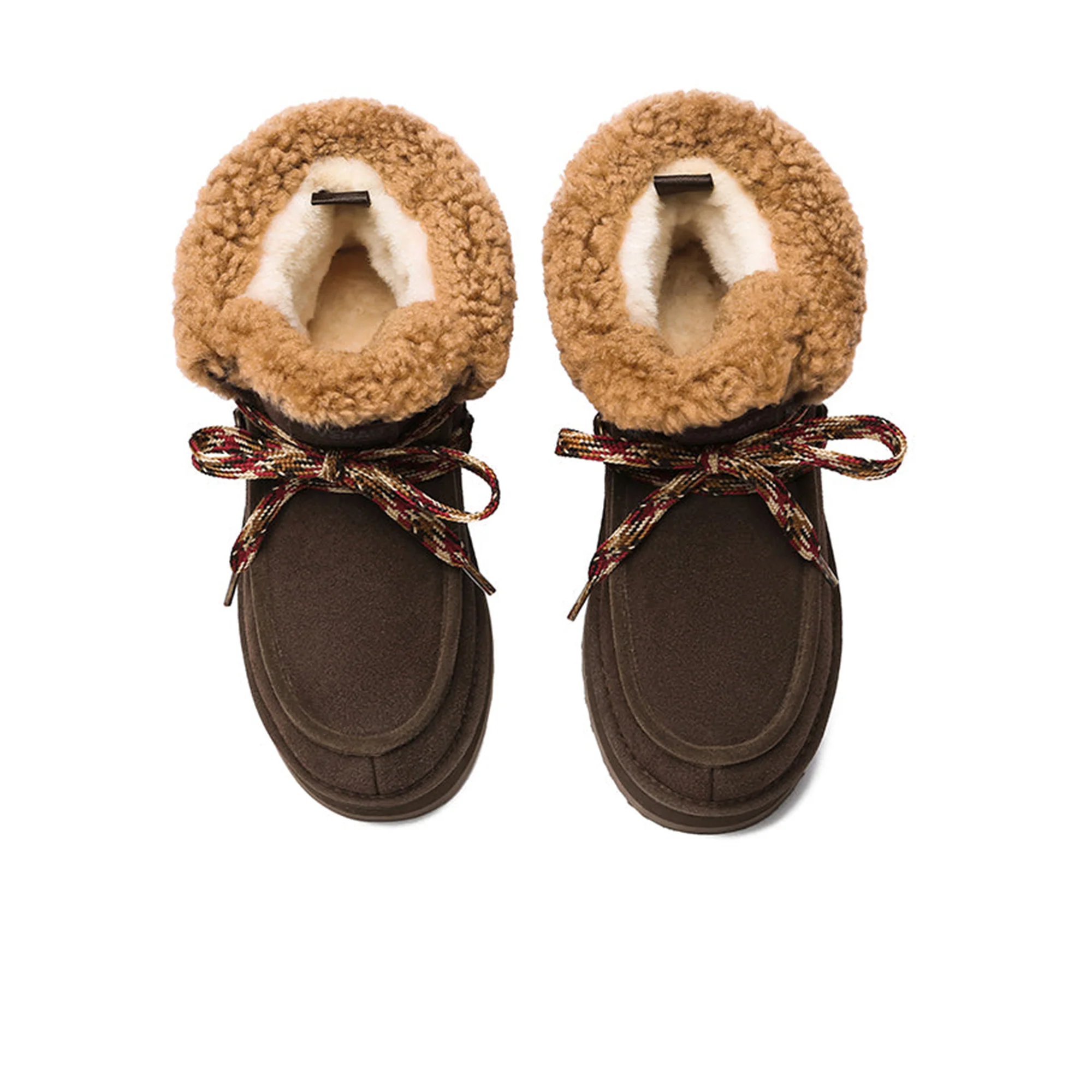 Lace-up Ankle Platform UGG Boots - Image 6