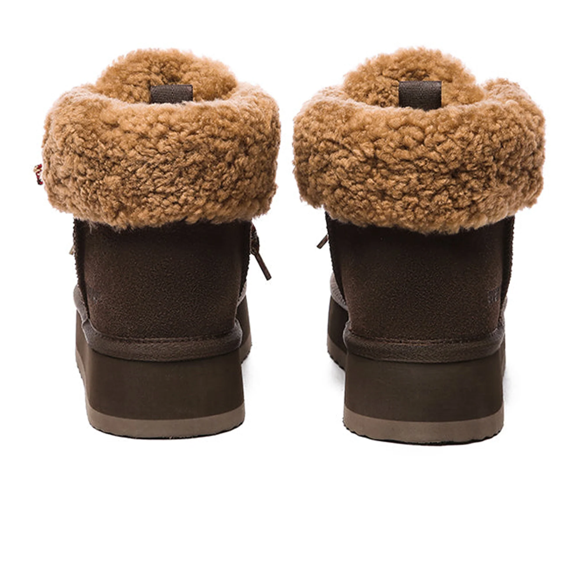 Lace-up Ankle Platform UGG Boots - Image 8