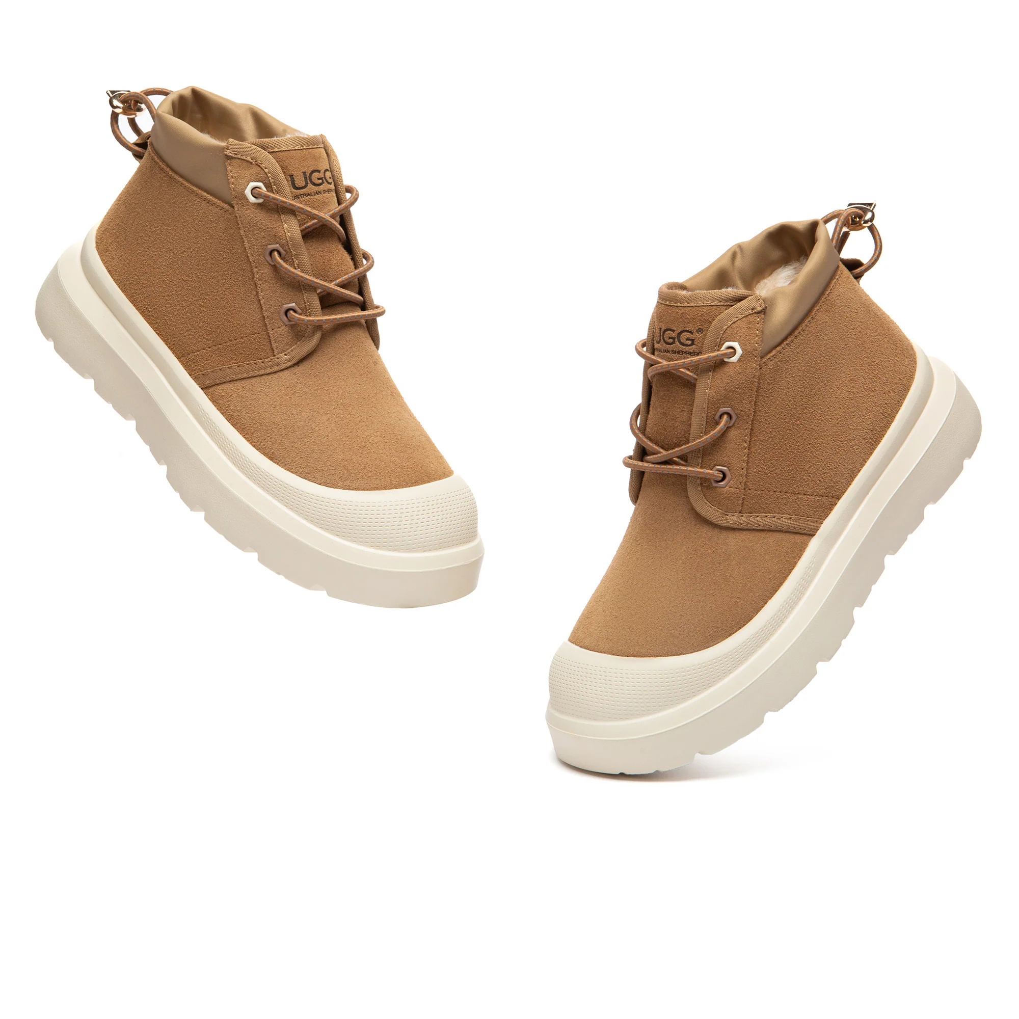 Lace-Up UGG Sneakers (big size) - Image 4