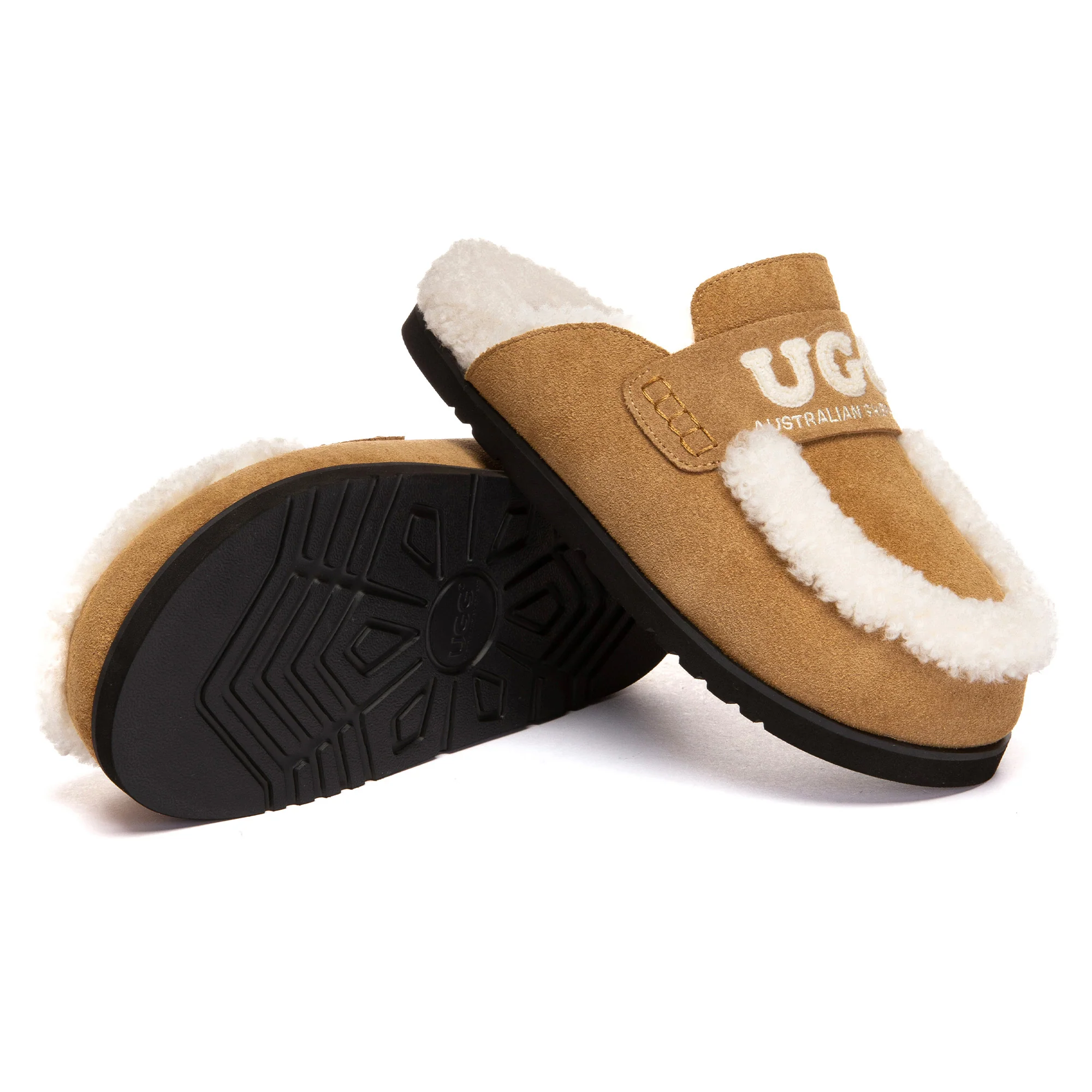 Laura Shearling Logo UGG Slippers - Image 10