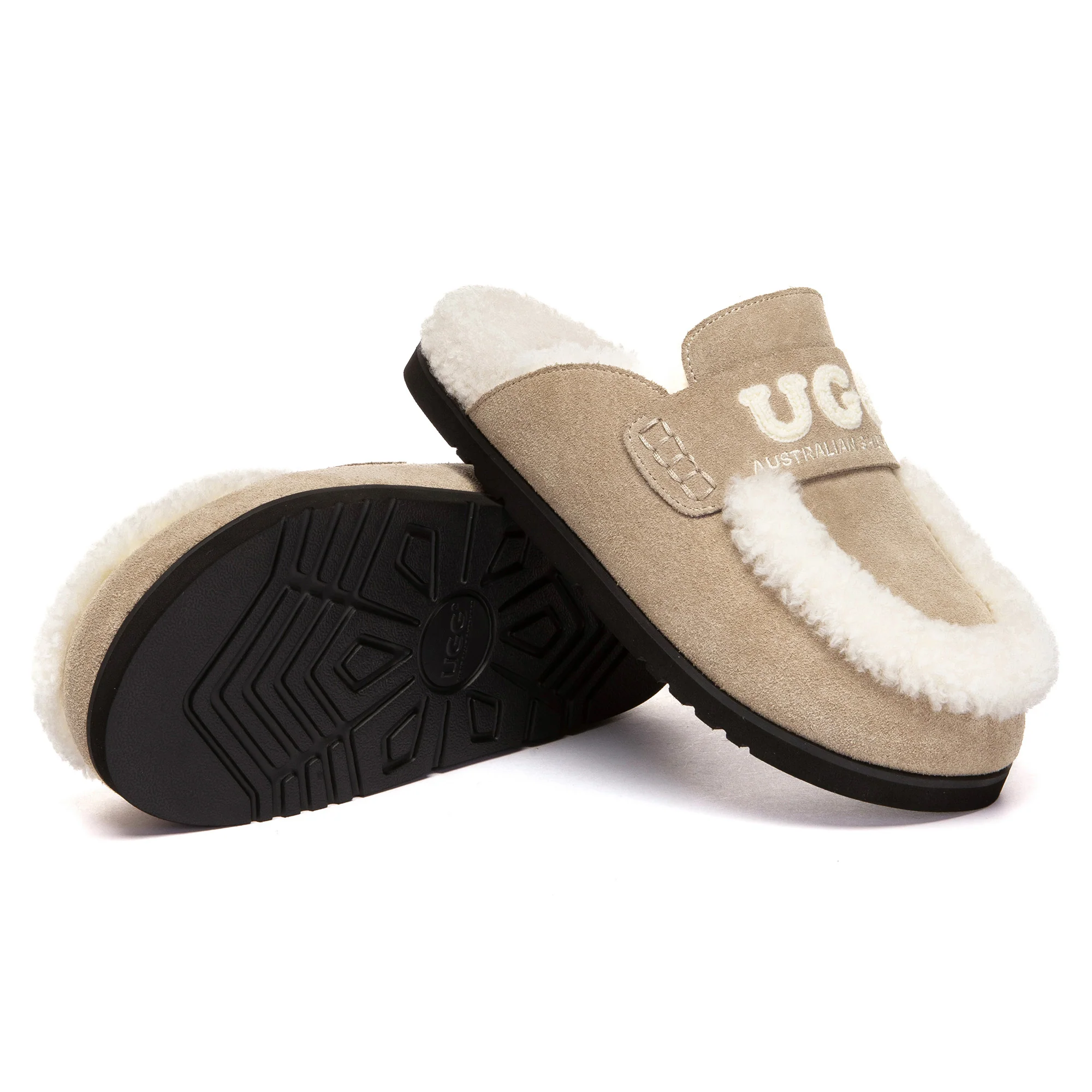 Laura Shearling Logo UGG Slippers - Image 15