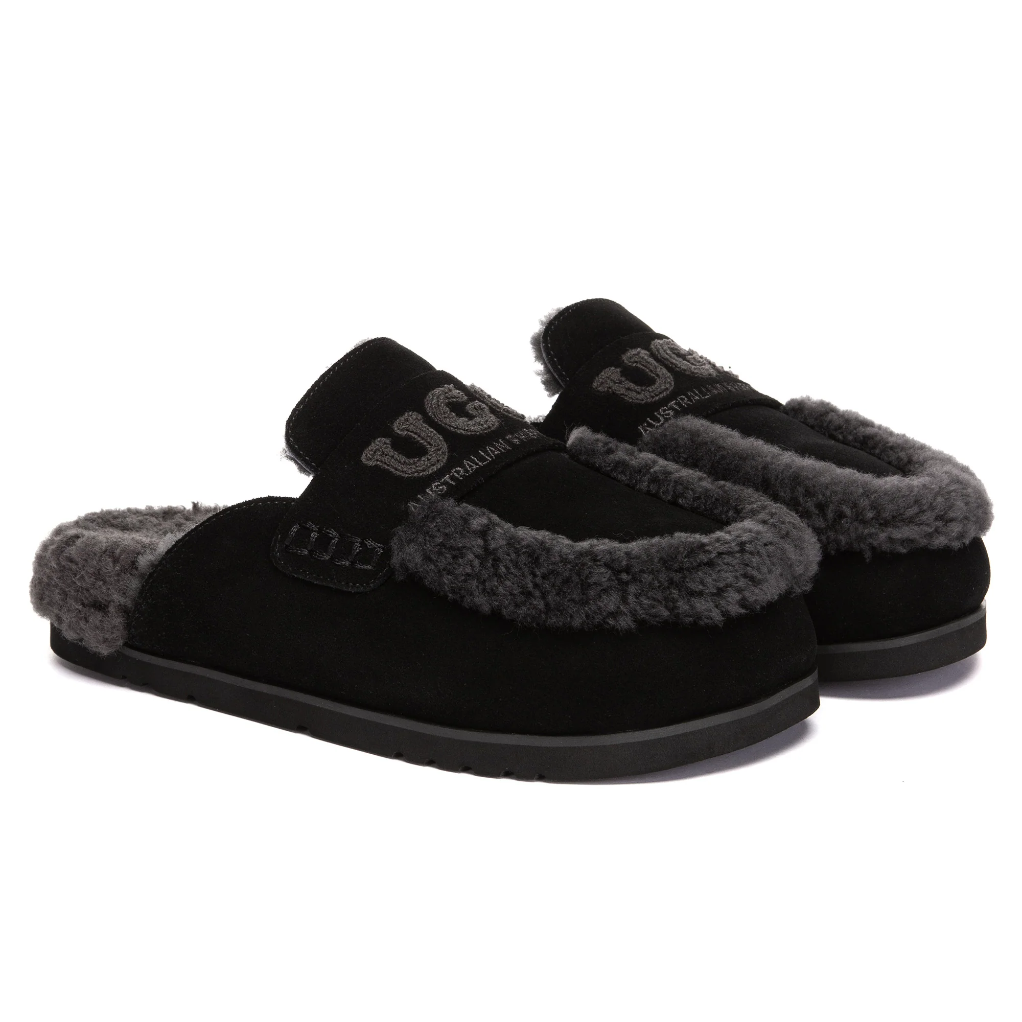 Laura Shearling Logo UGG Slippers - Image 4