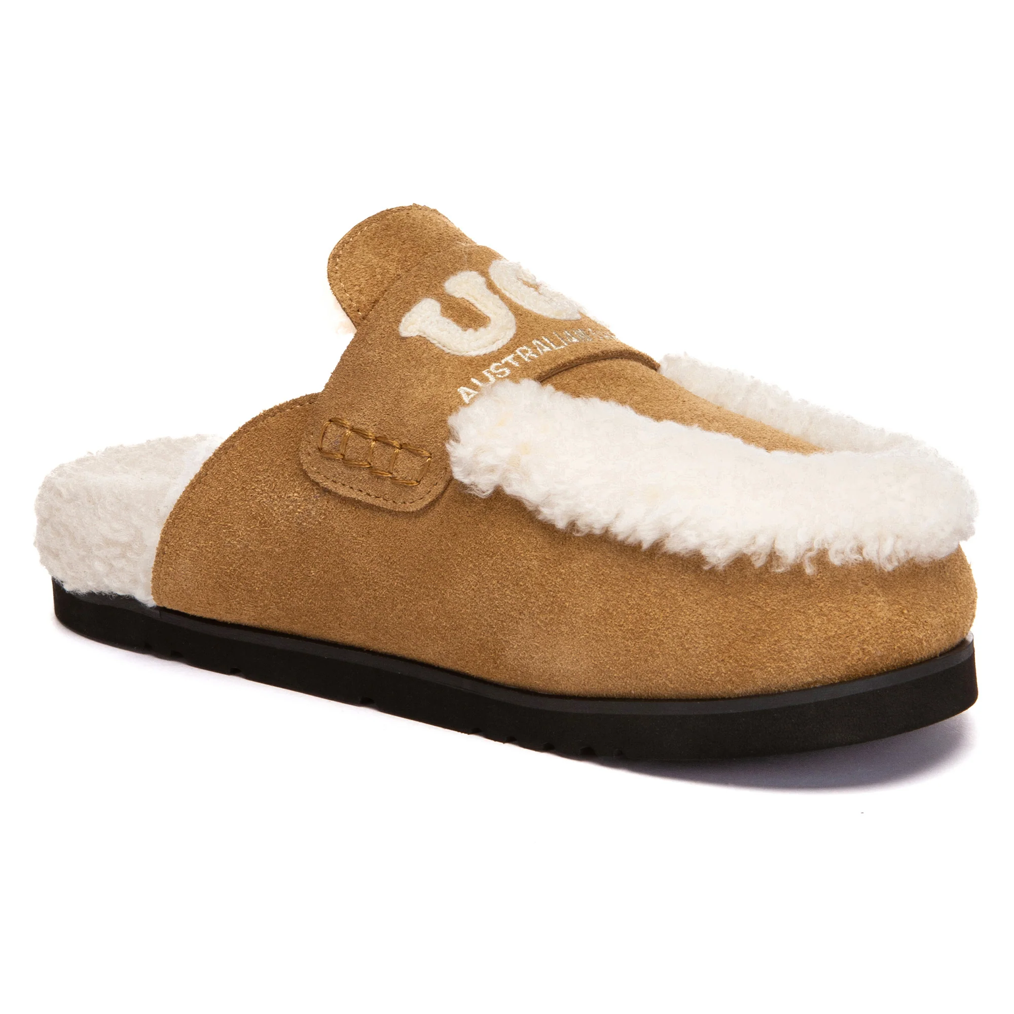 Laura Shearling Logo UGG Slippers - Image 8