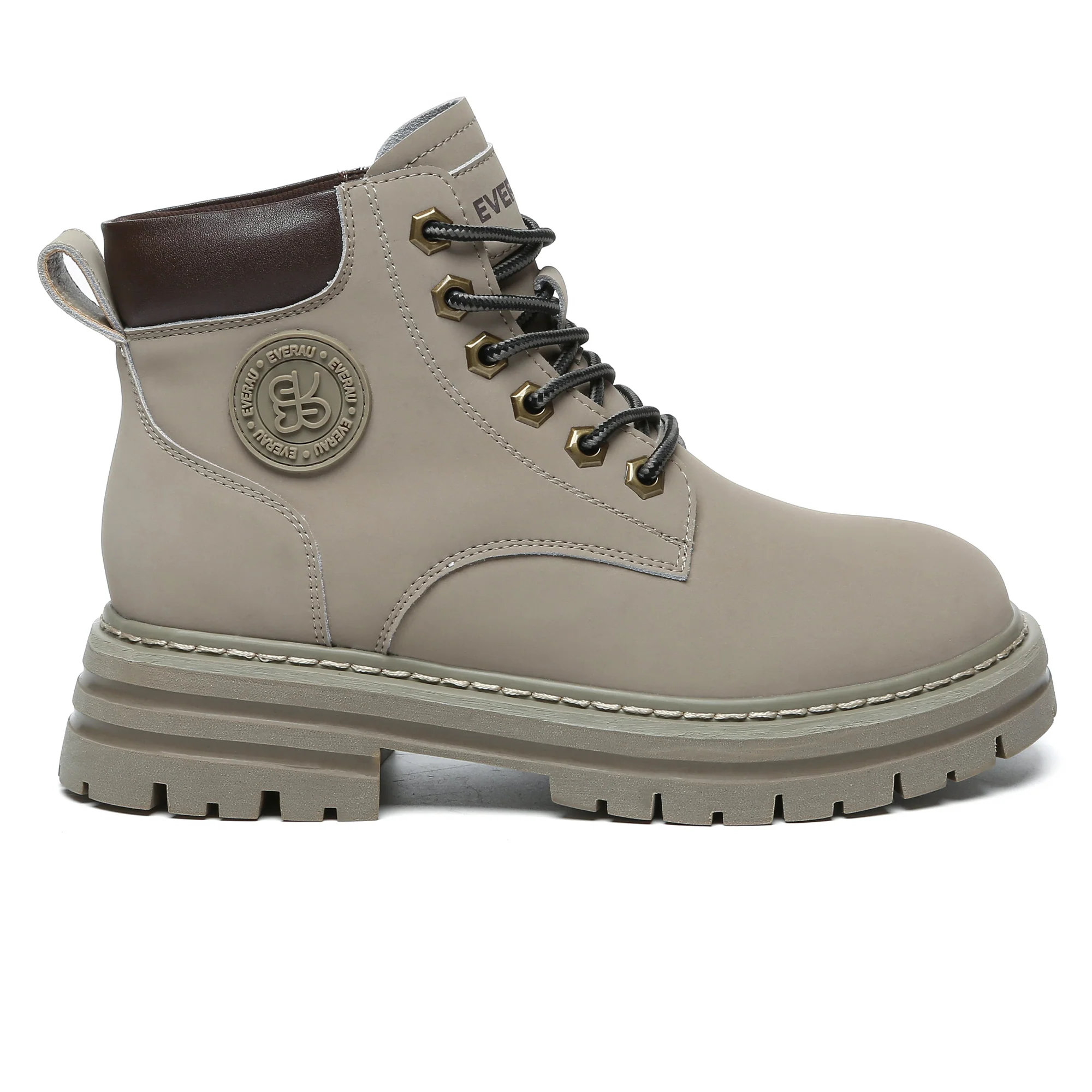 Leather High Top Timber Boots - Image 11