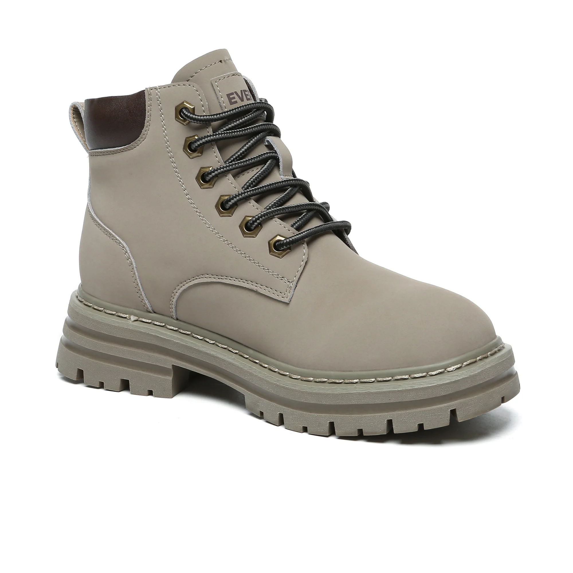 Leather High Top Timber Boots - Image 13