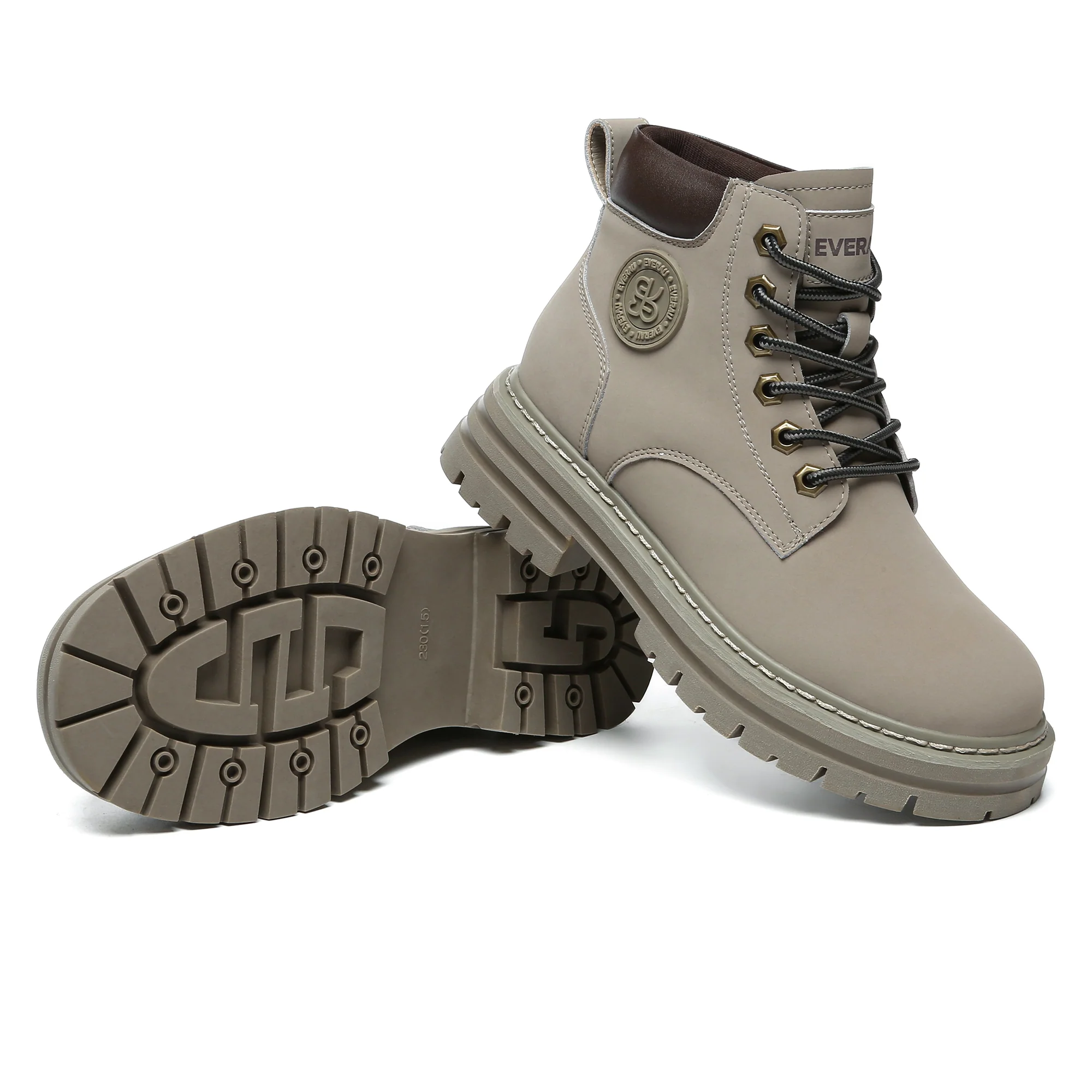 Leather High Top Timber Boots - Image 15