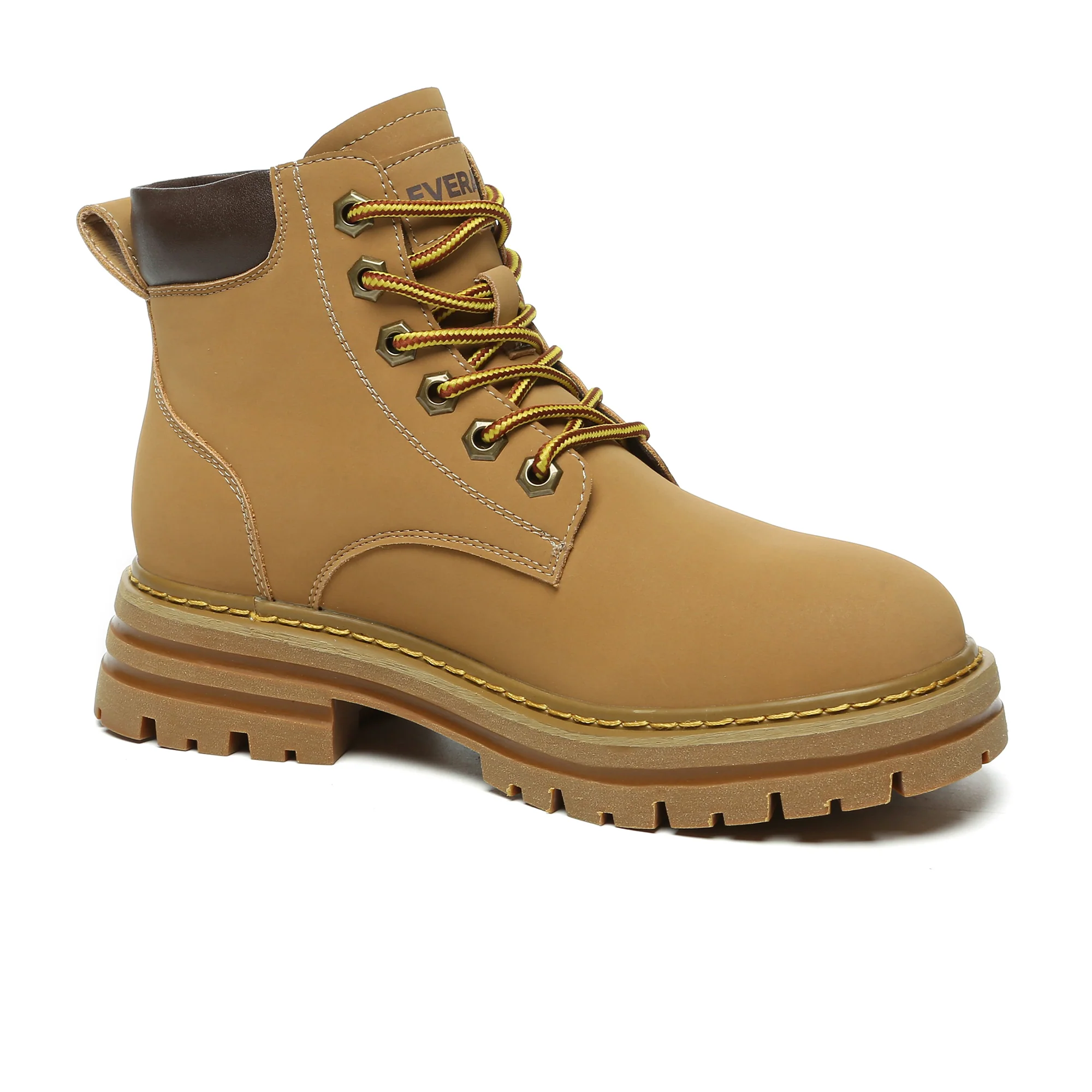 Leather High Top Timber Boots - Image 3