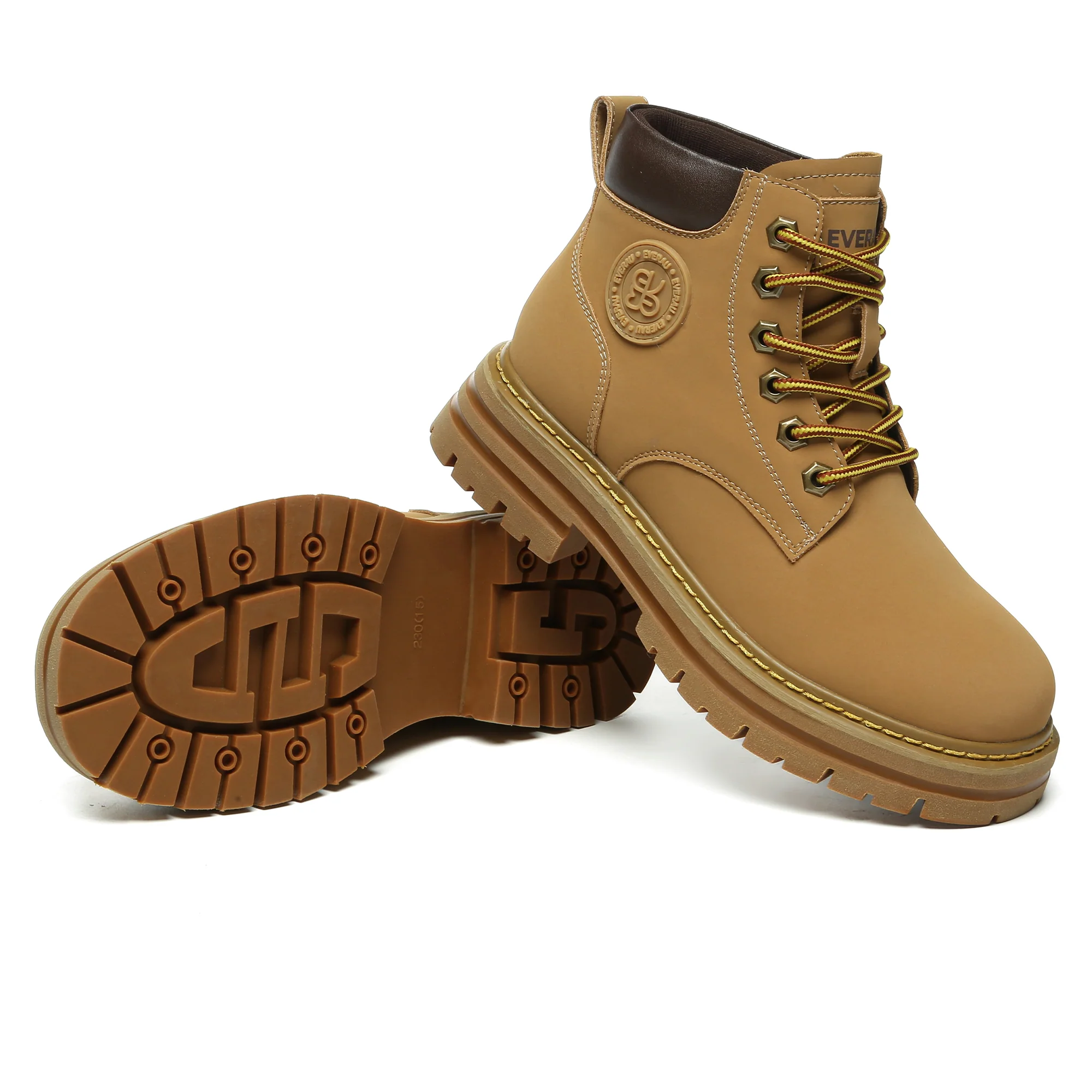 Leather High Top Timber Boots - Image 5