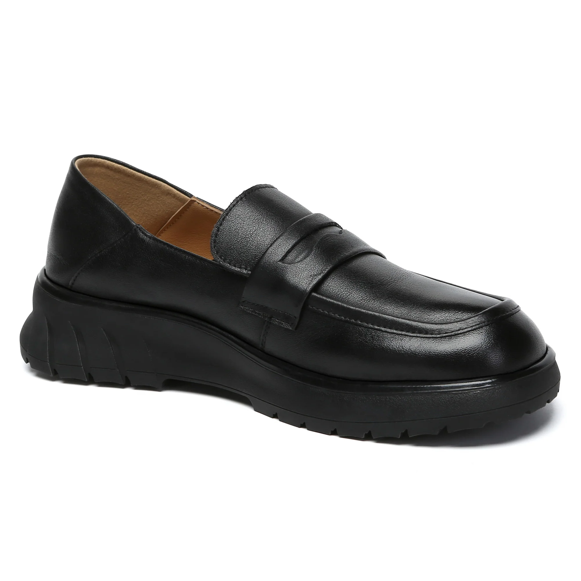 Leather Slip-On Loafers - Image 2