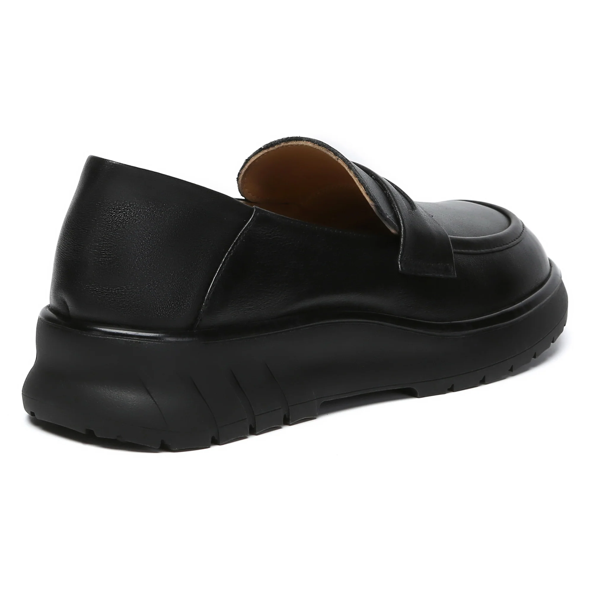 Leather Slip-On Loafers - Image 3