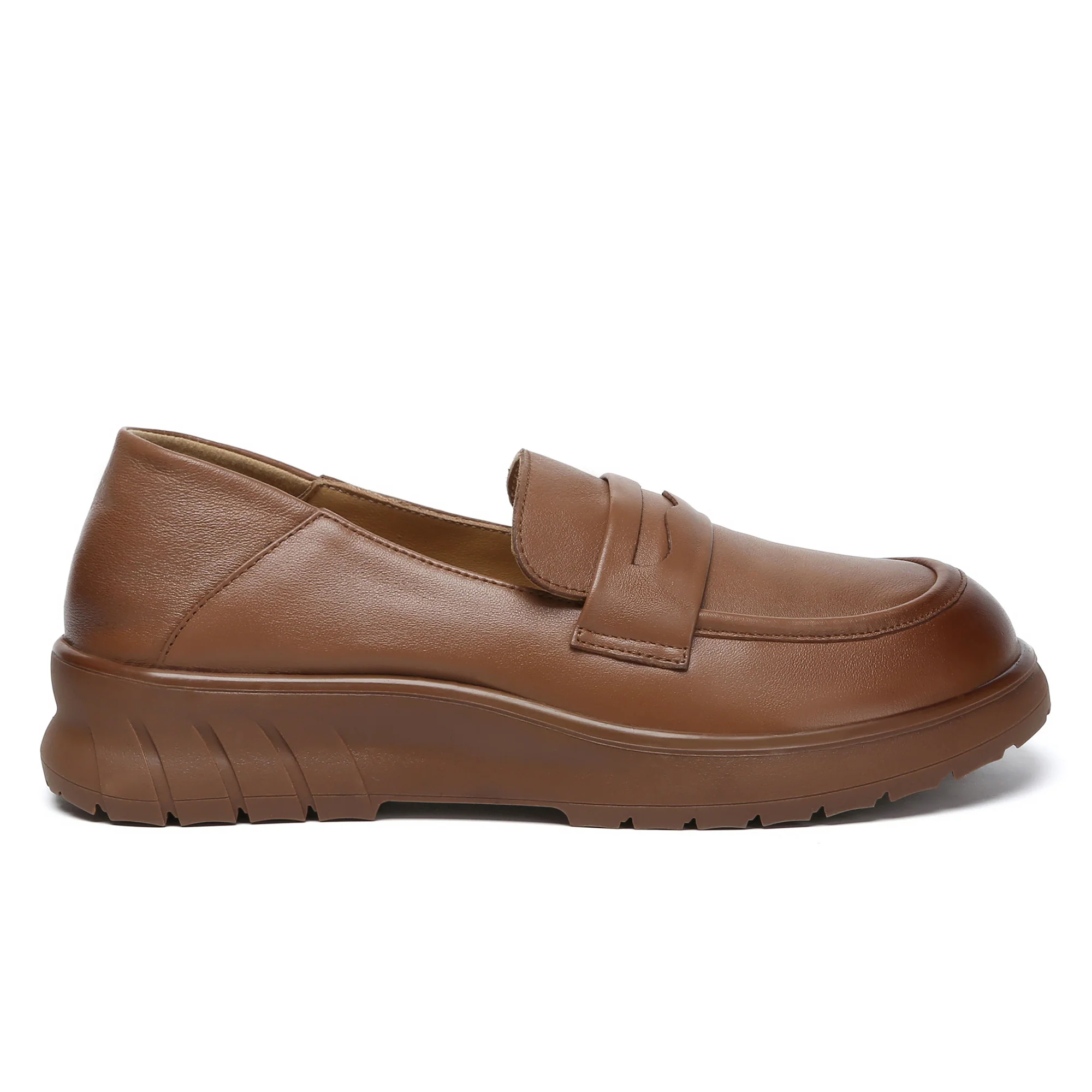 Leather Slip-On Loafers - Image 6