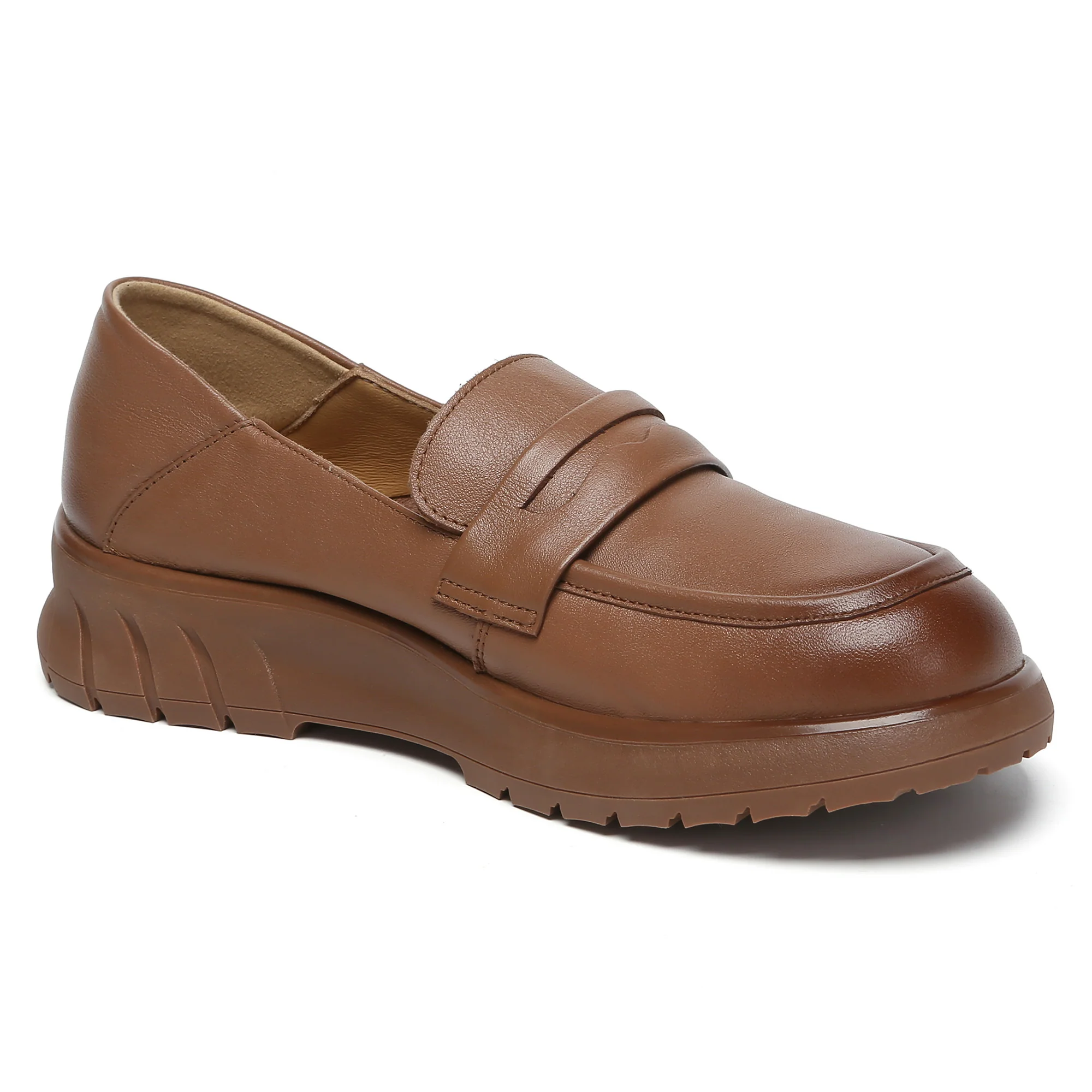 Leather Slip-On Loafers - Image 7