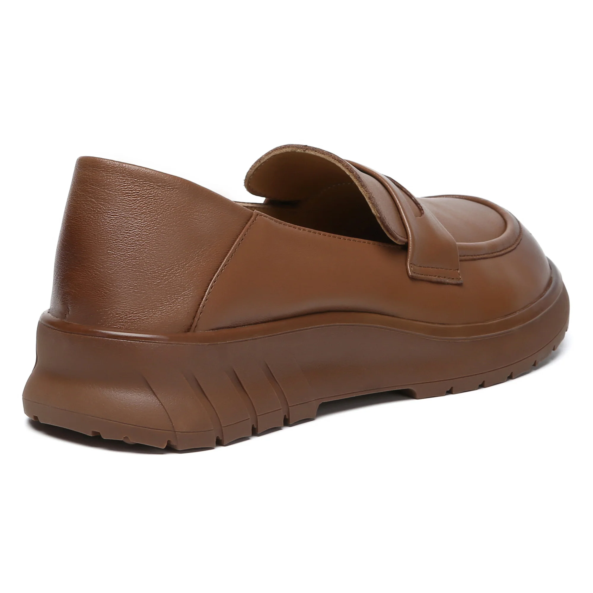 Leather Slip-On Loafers - Image 8
