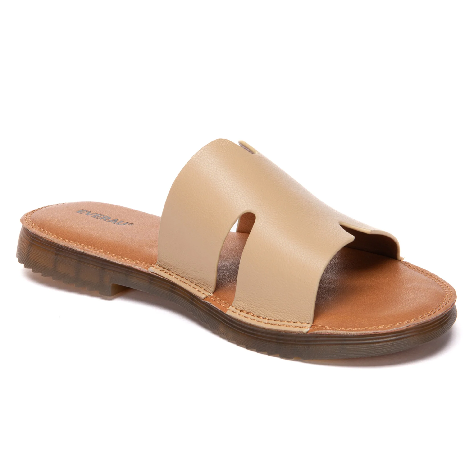 Leather Woven Flat Slides - Image 13