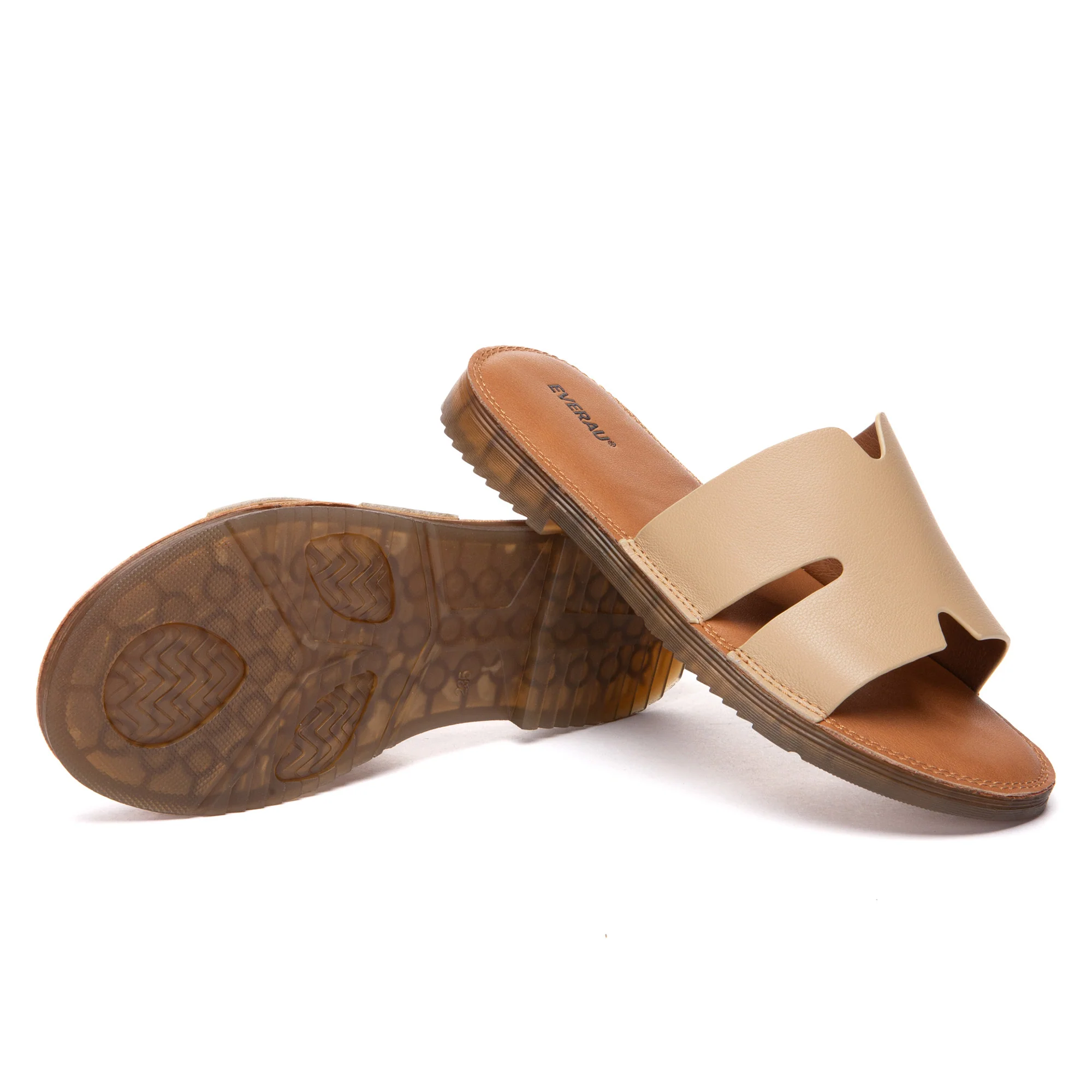 Leather Woven Flat Slides - Image 15