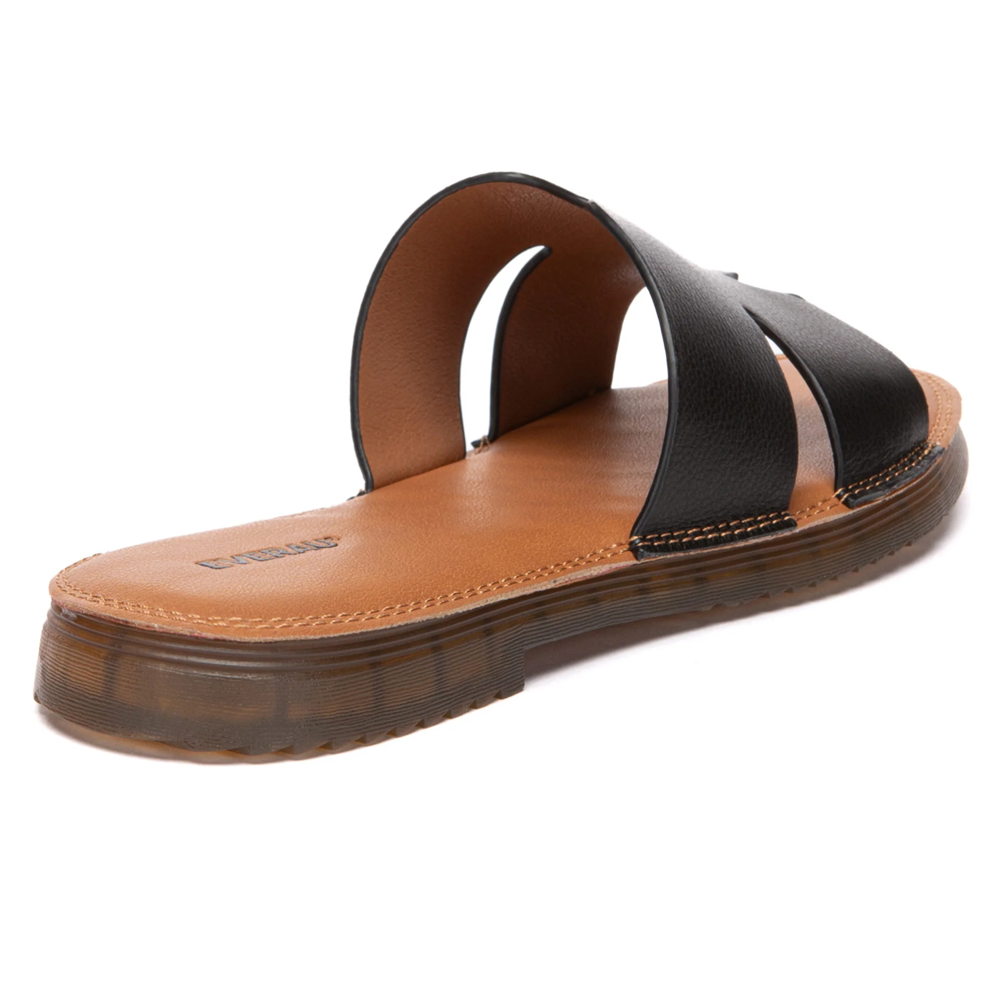Leather Woven Flat Slides - Image 3