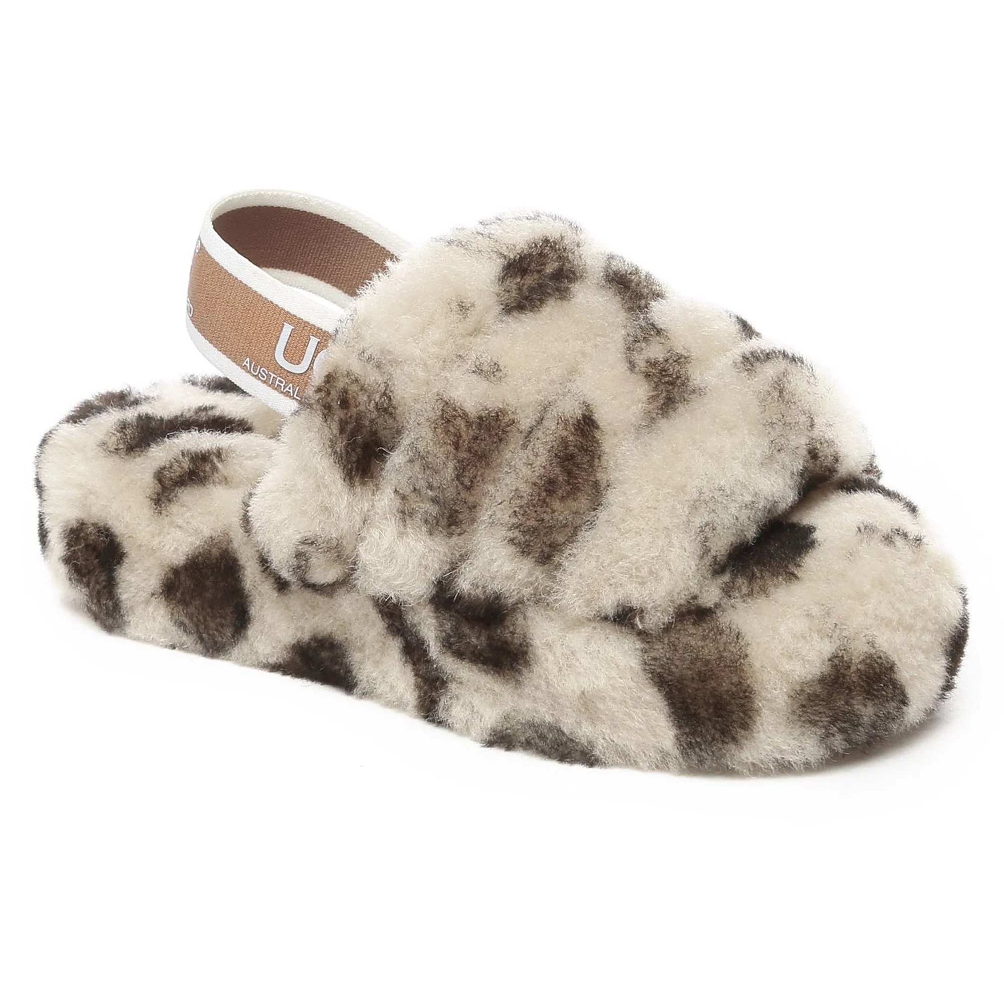 Leopard Kids UGG Slippers - Image 3