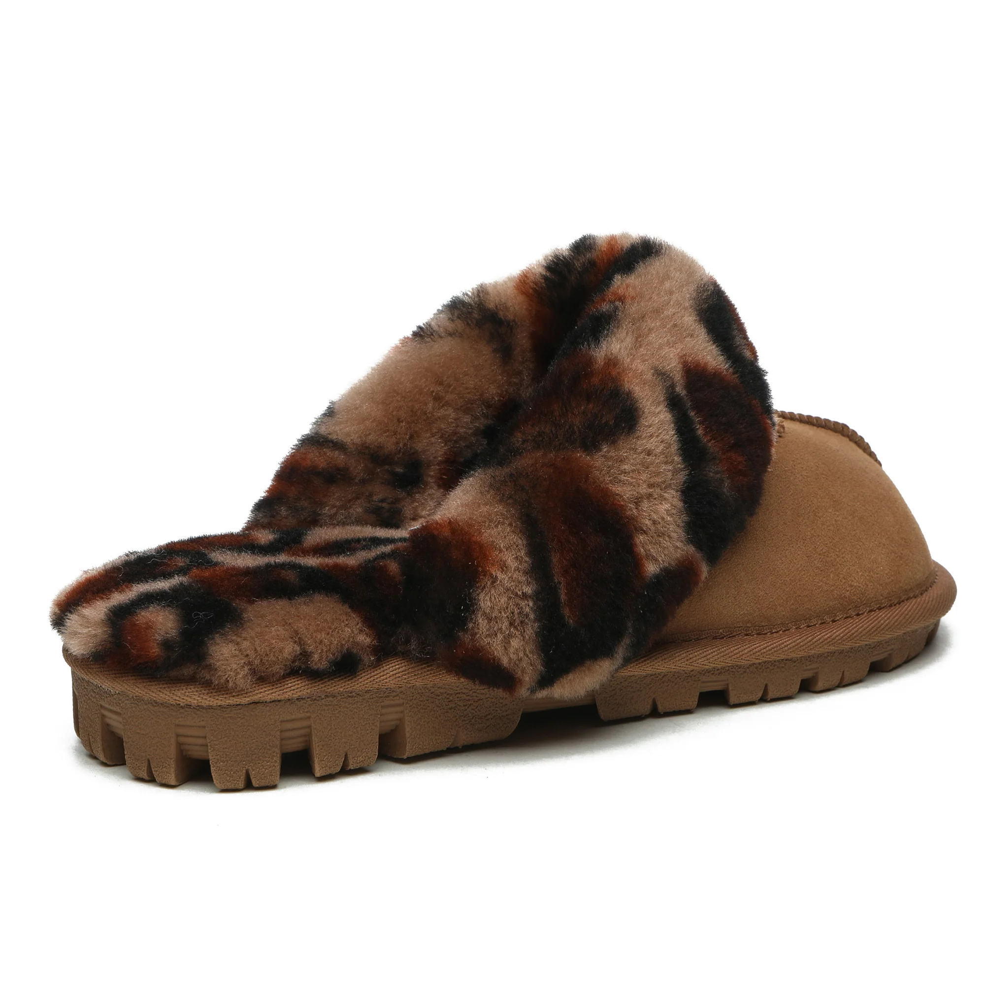 Leopard Print UGG Slippers - Image 10