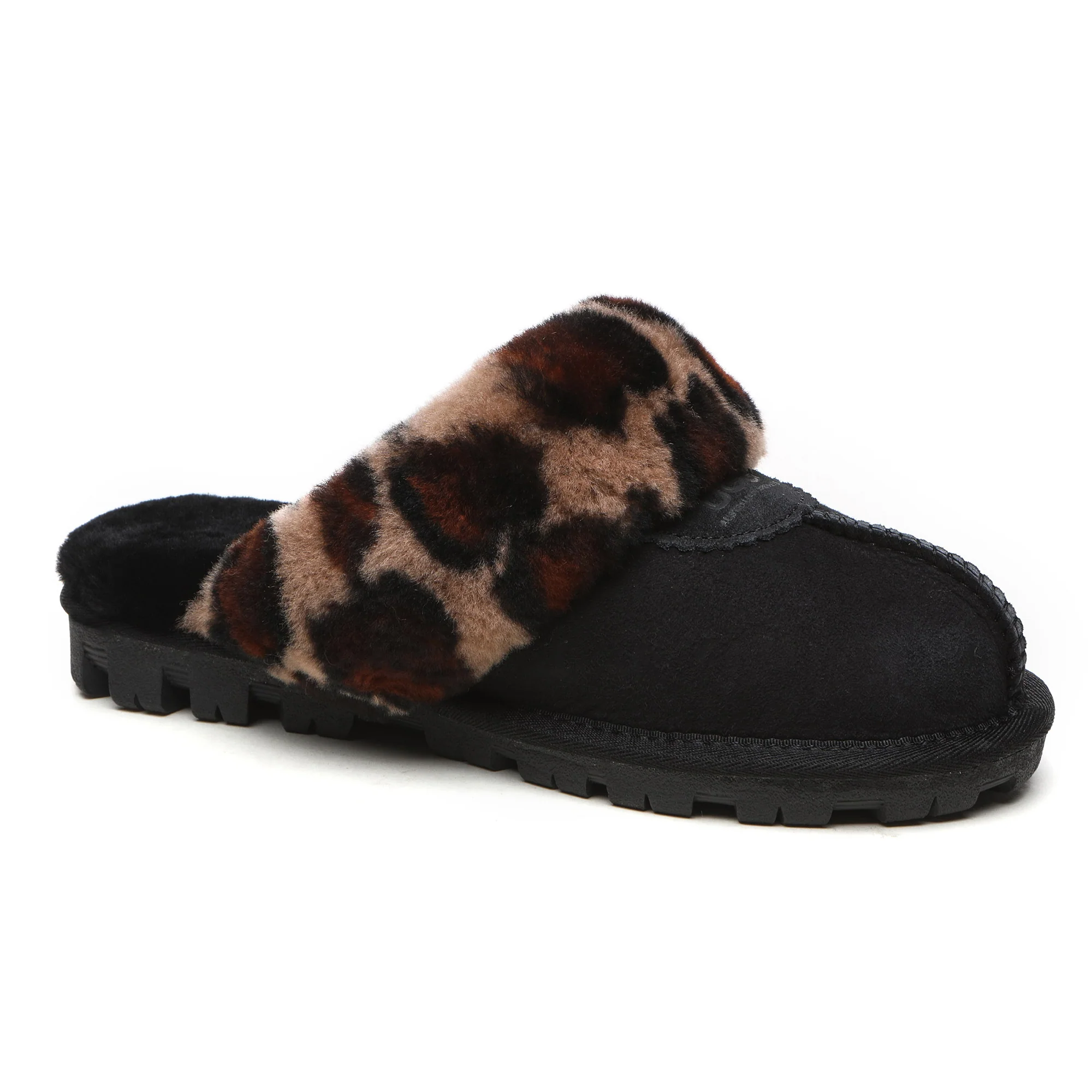 Leopard Print UGG Slippers - Image 15