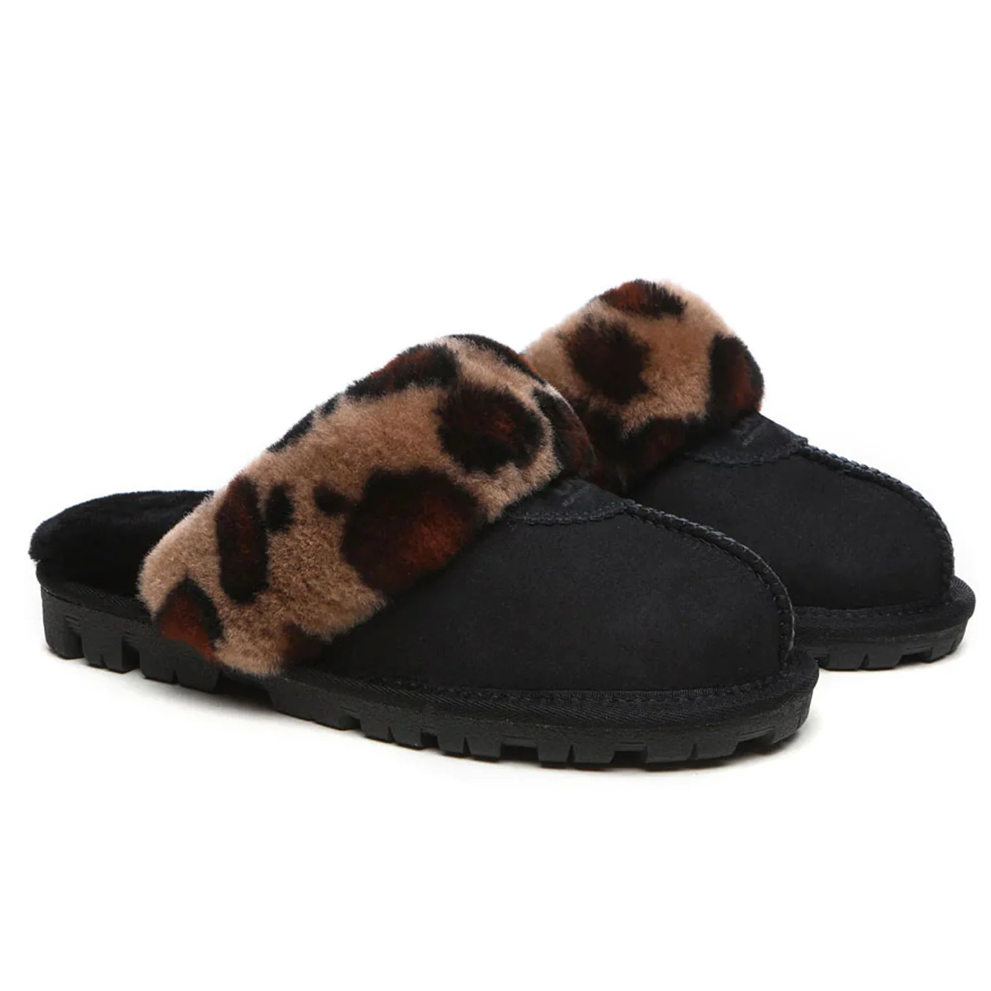 Leopard Print UGG Slippers - Image 17