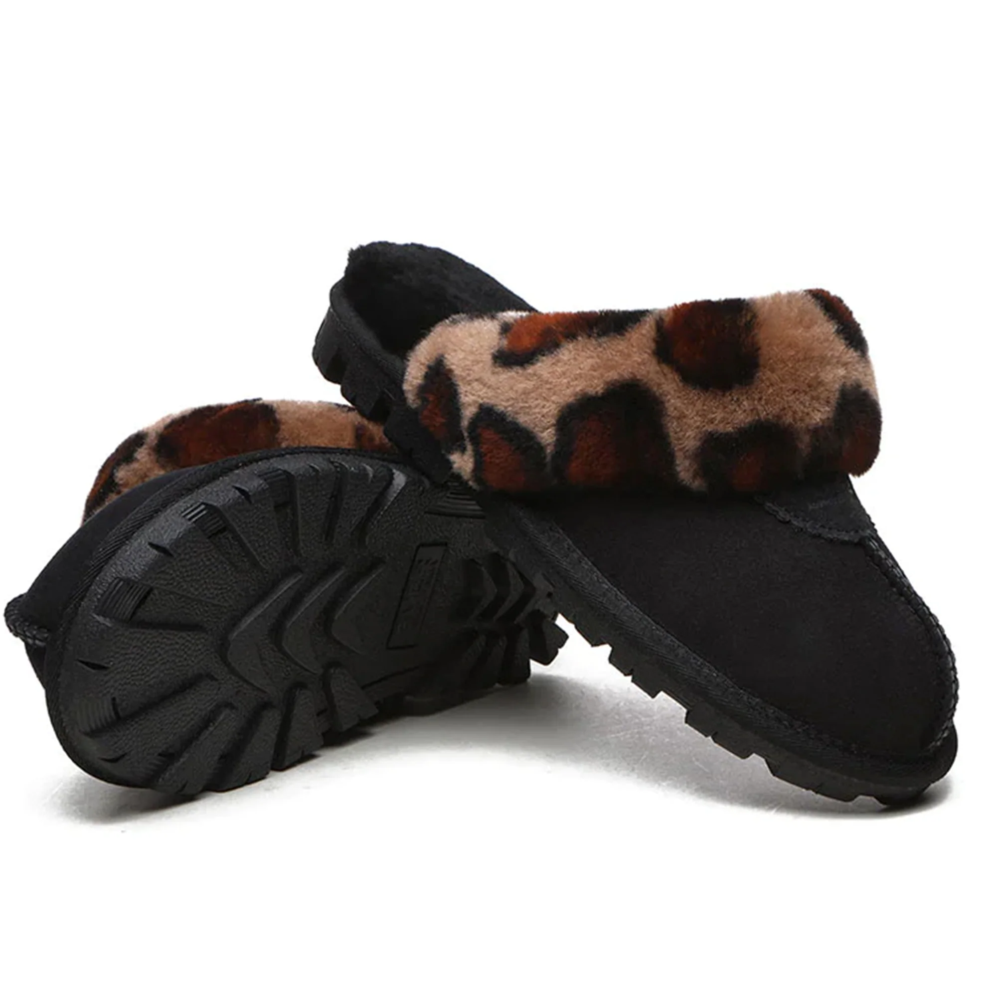 Leopard Print UGG Slippers - Image 18