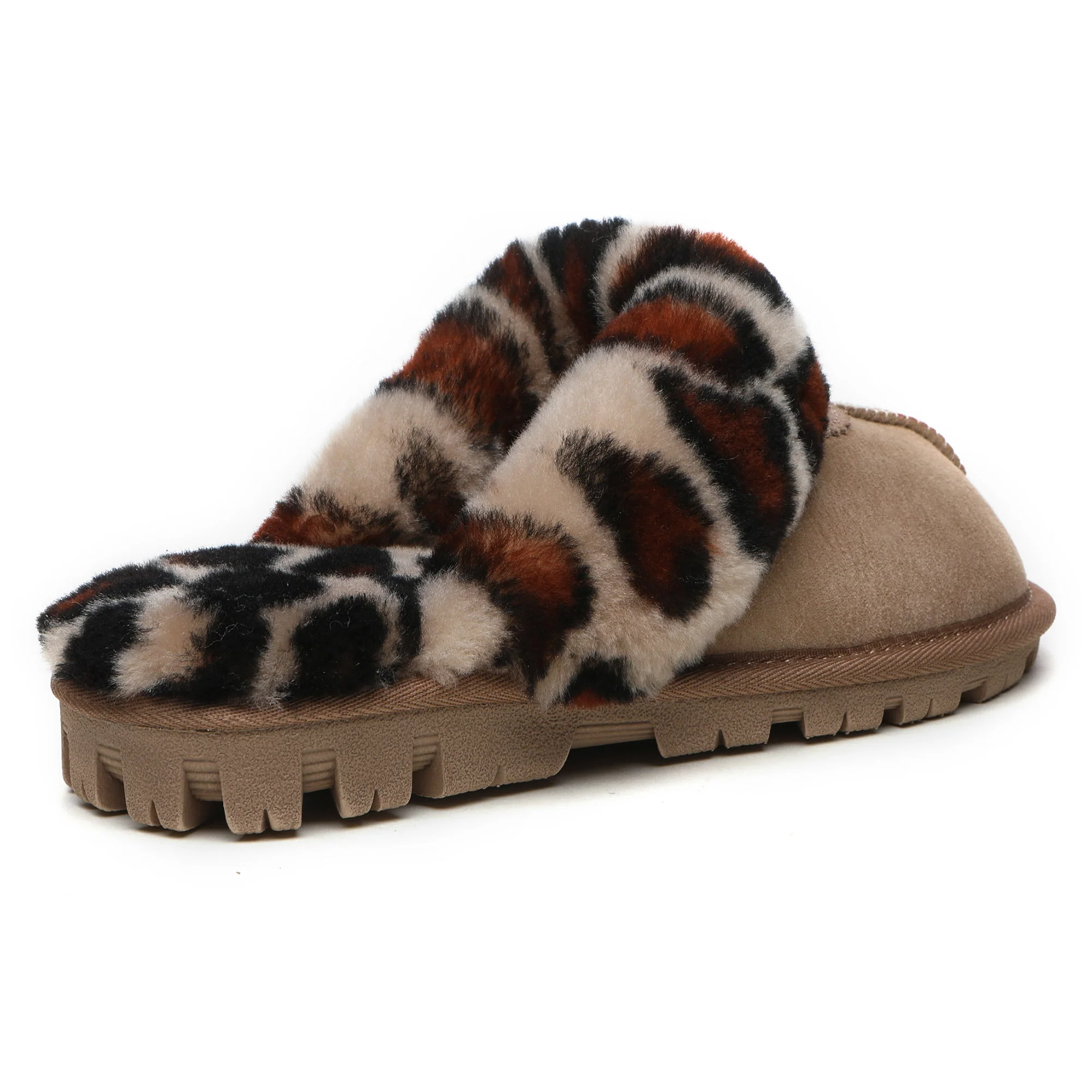 Leopard Print UGG Slippers - Image 4