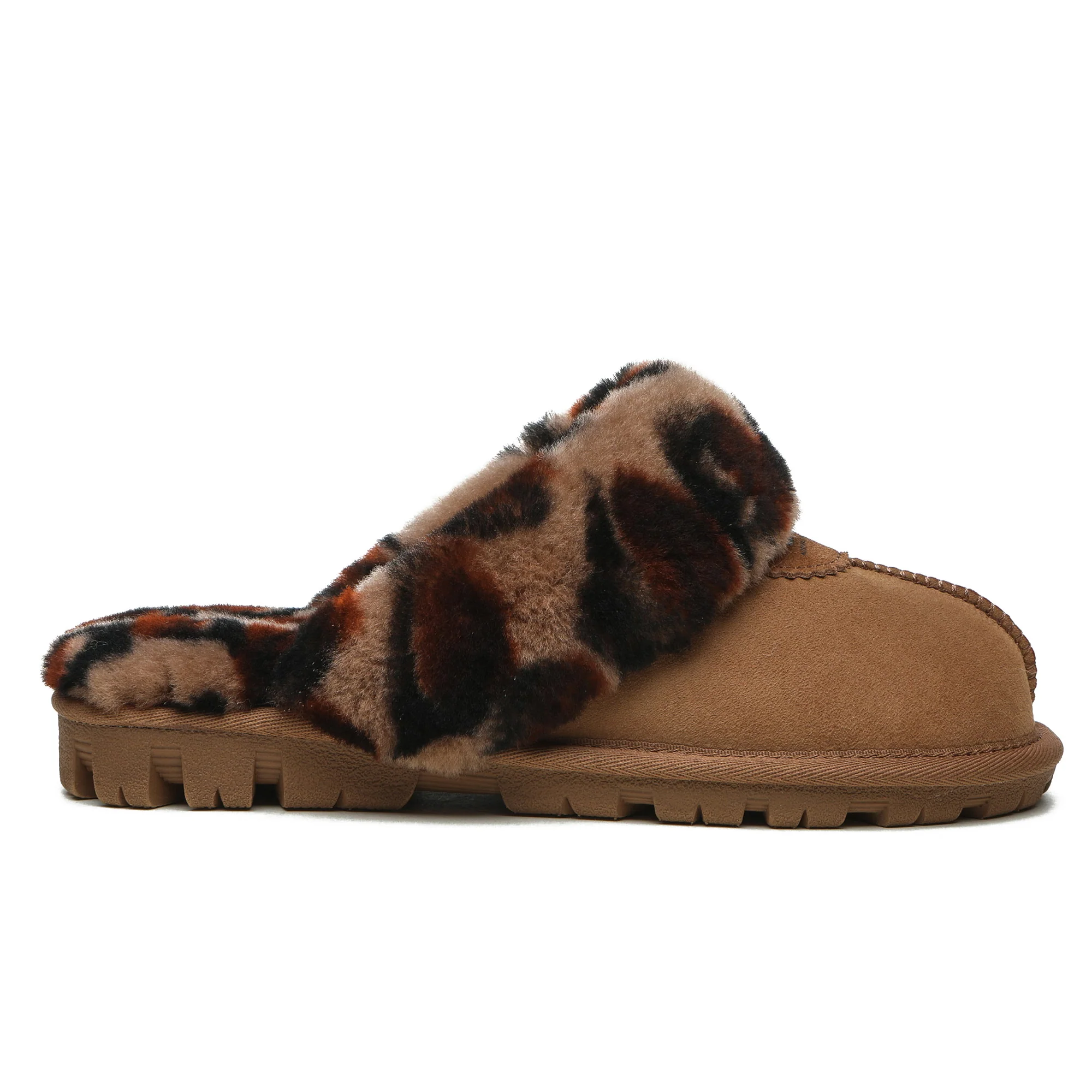 Leopard Print UGG Slippers - Image 8