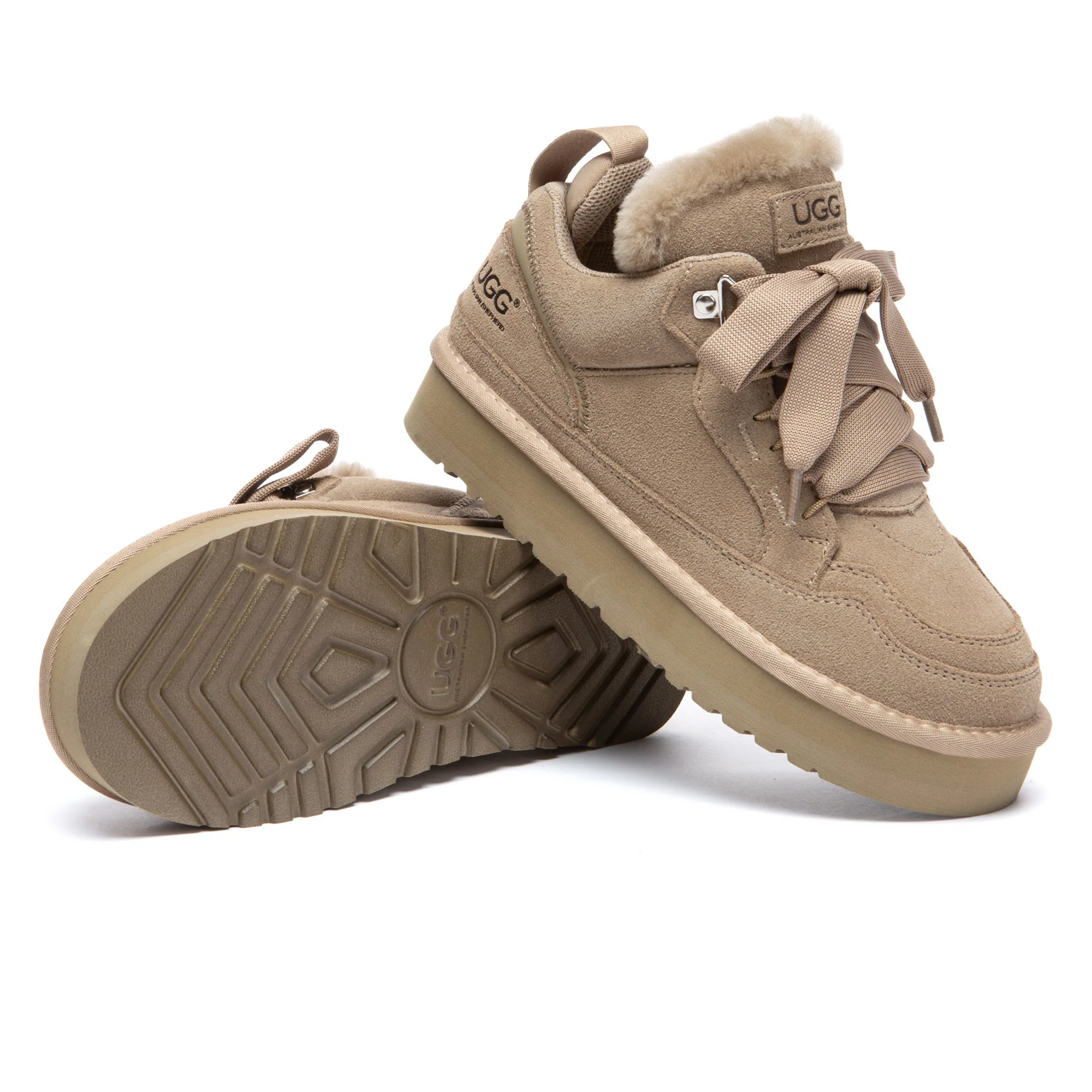 Lowmael Lace-Up UGG Sneakers - Image 5