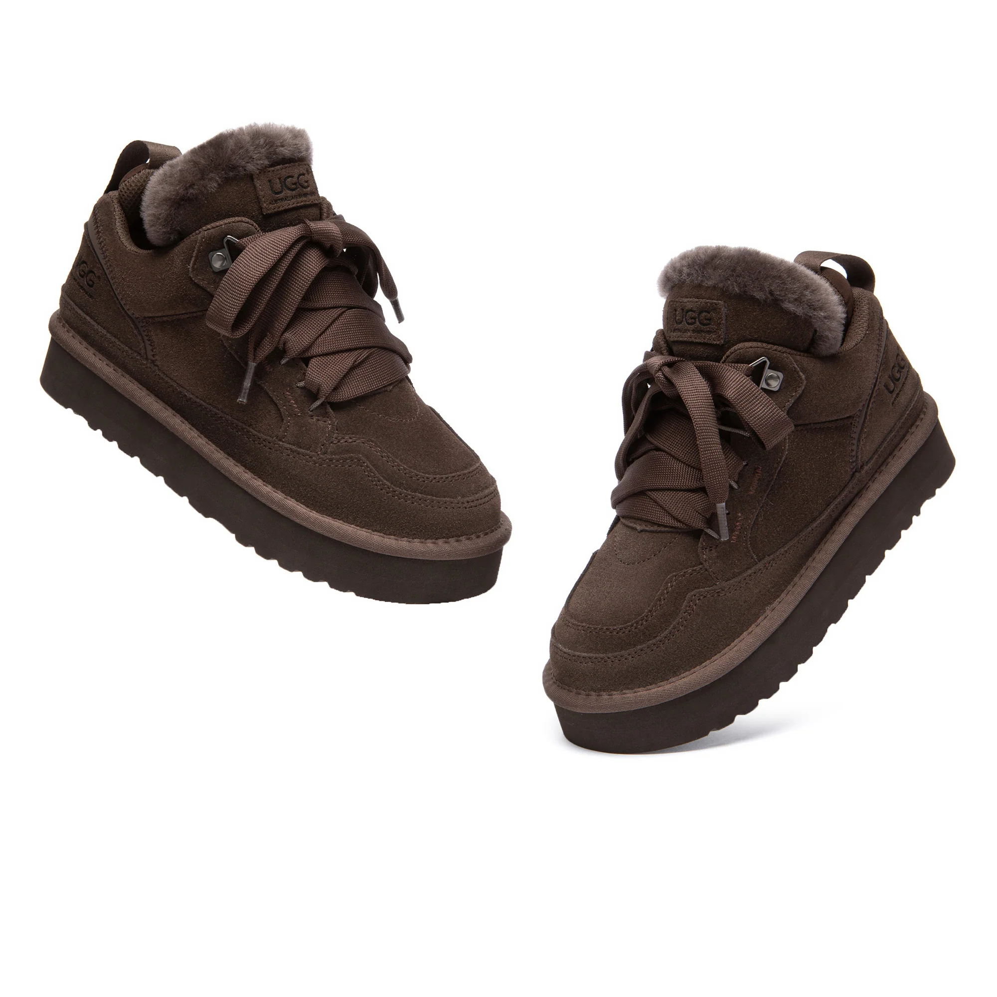 Lowmael Lace-Up UGG Sneakers - Image 9
