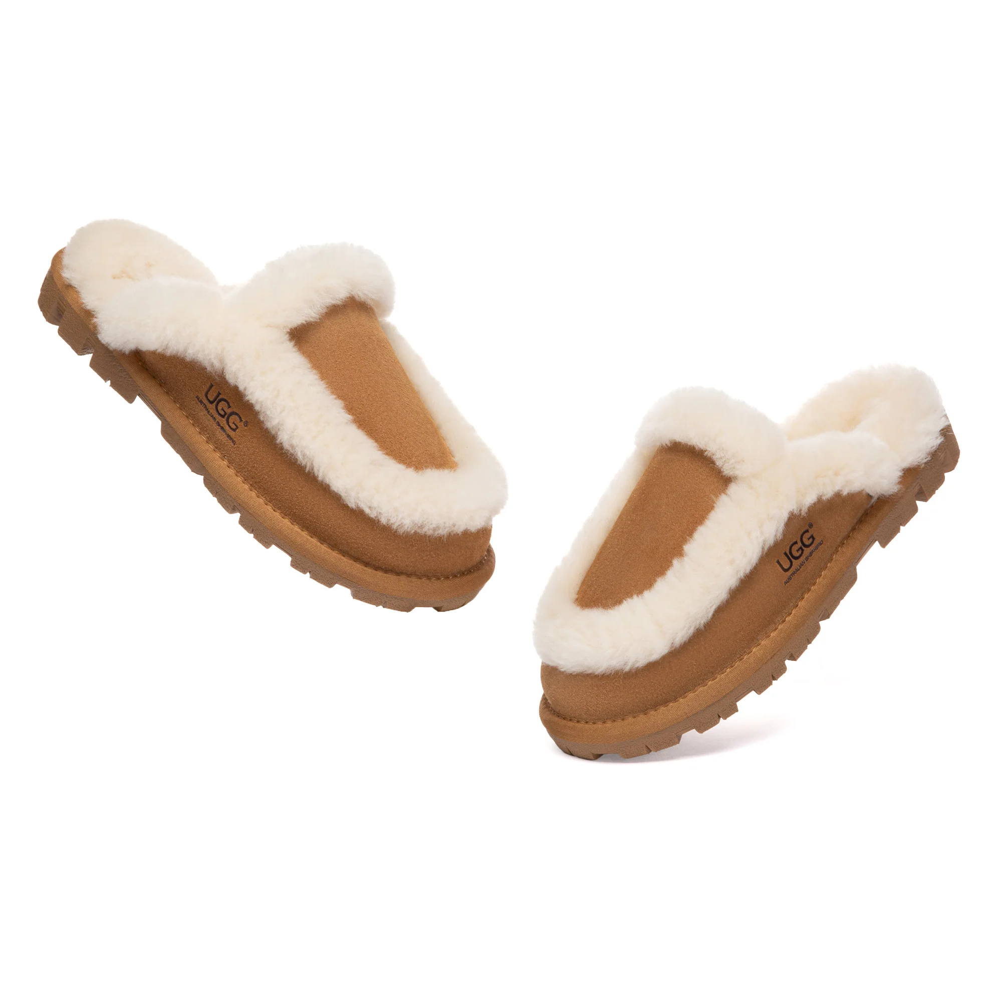 Lux Fur UGG Slippers - Image 4