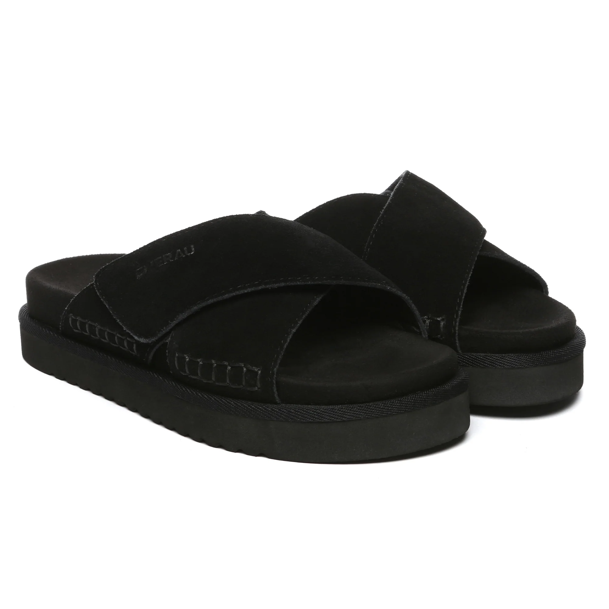 Lyla Cross Slip-on Slides - Image 9