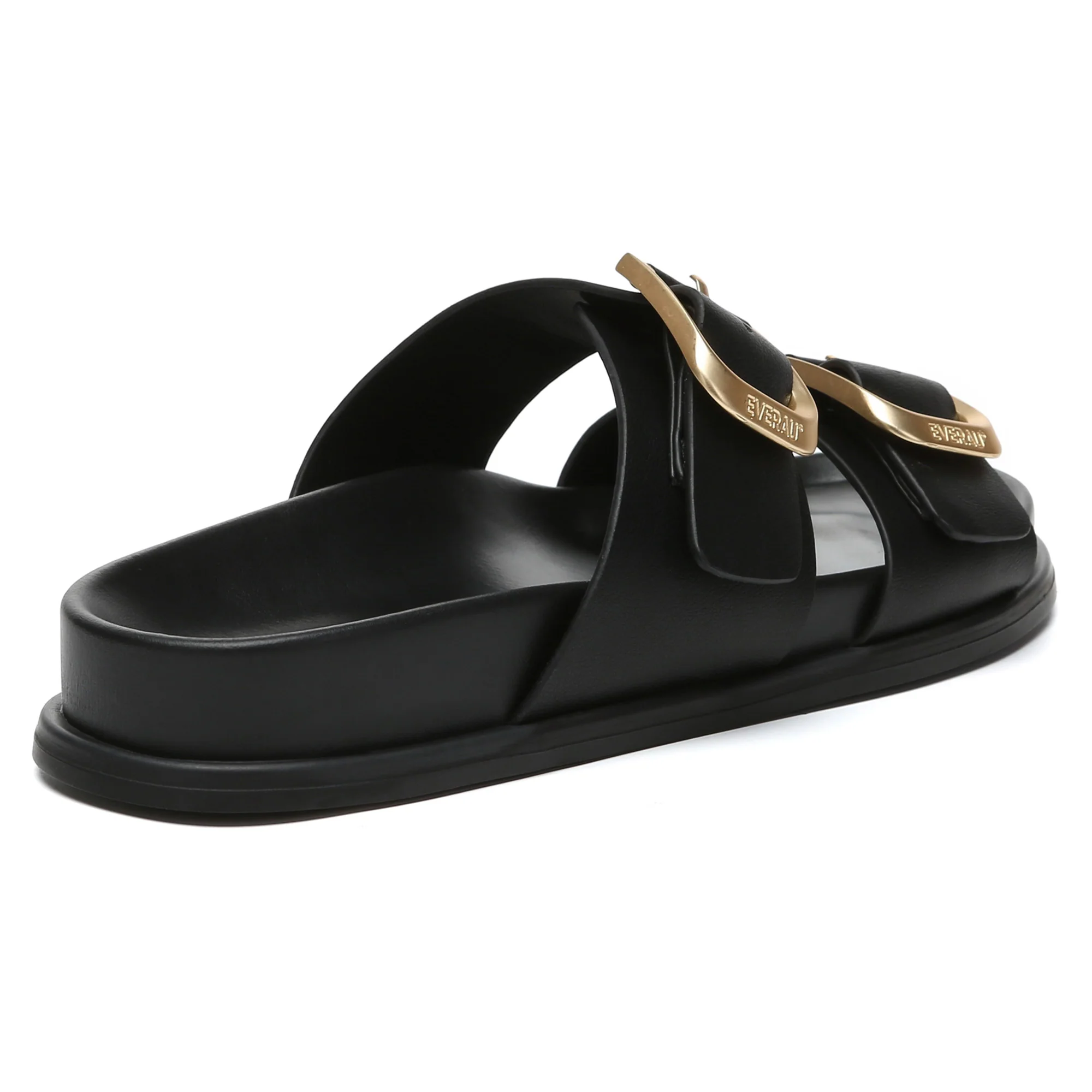 Manisha Buckle Leather Sandals - Image 8