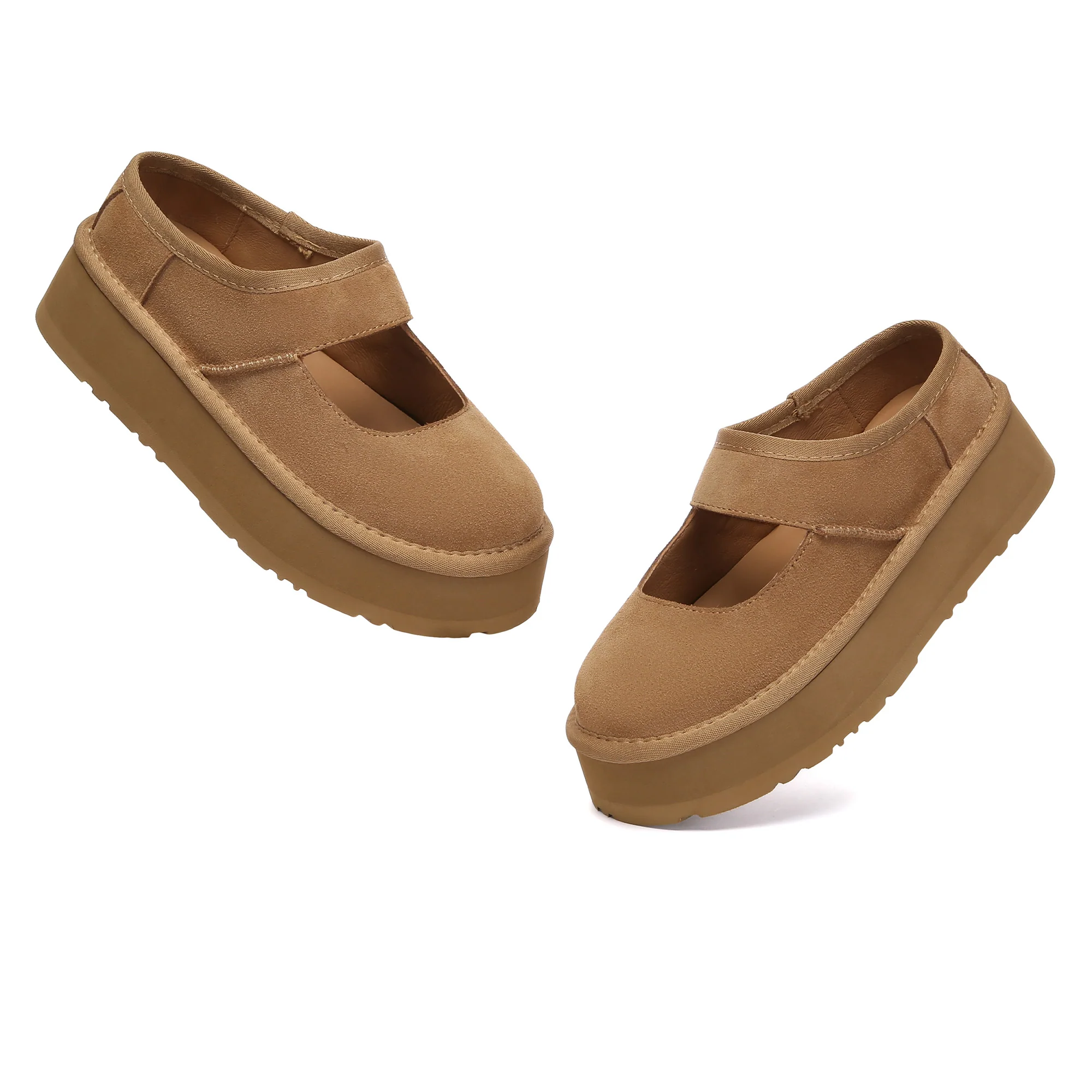Mary Jane Platform Slippers - Image 4
